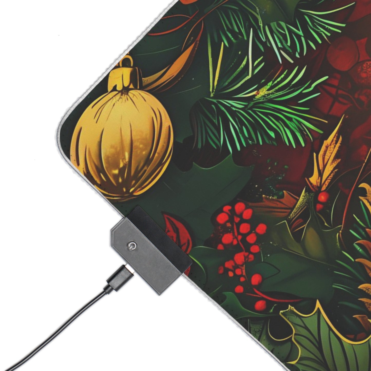 RGB Gaming/Office Mouse Pad ( Christmas Style )