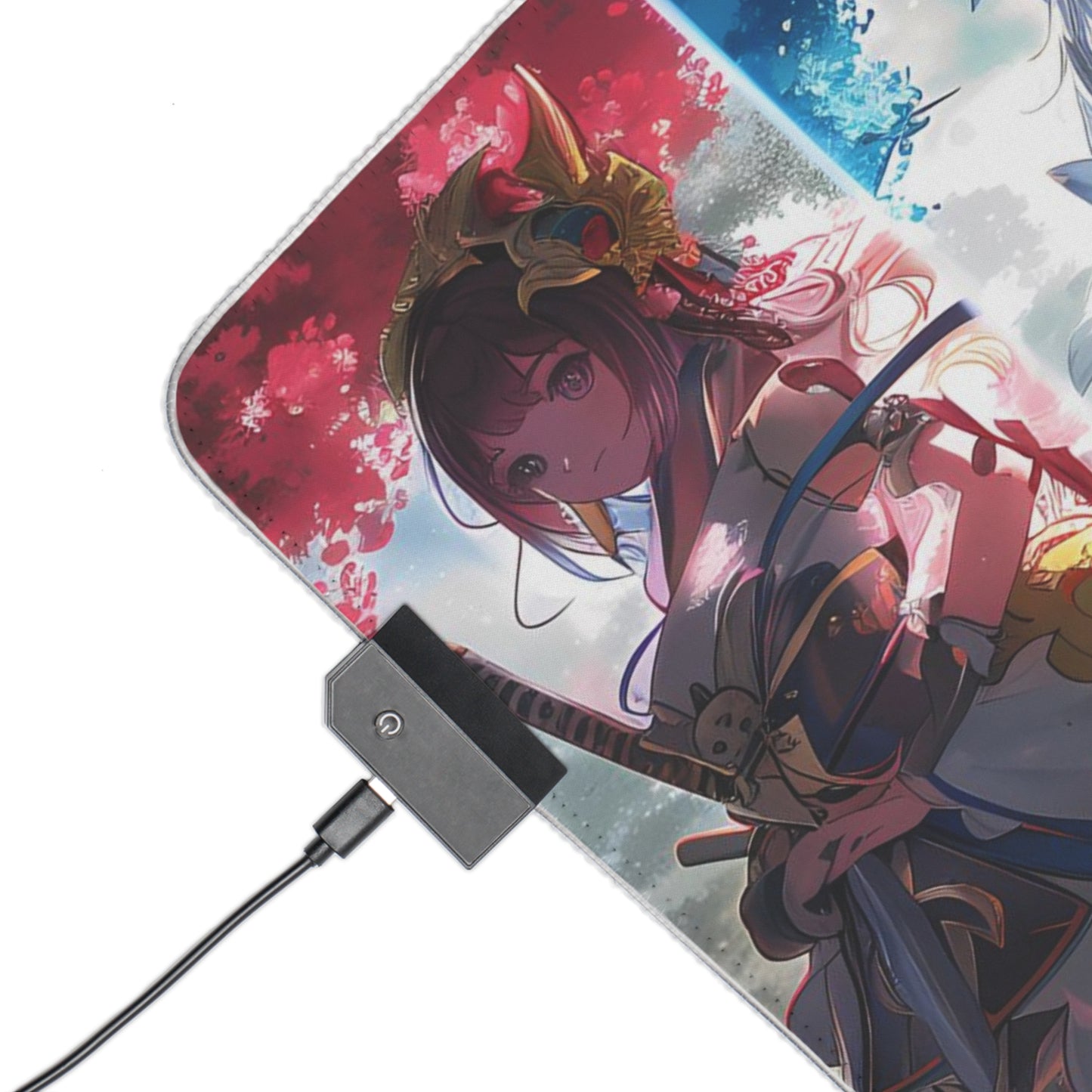 RGB Gaming Mouse Pad ( Style Anime Heroes )