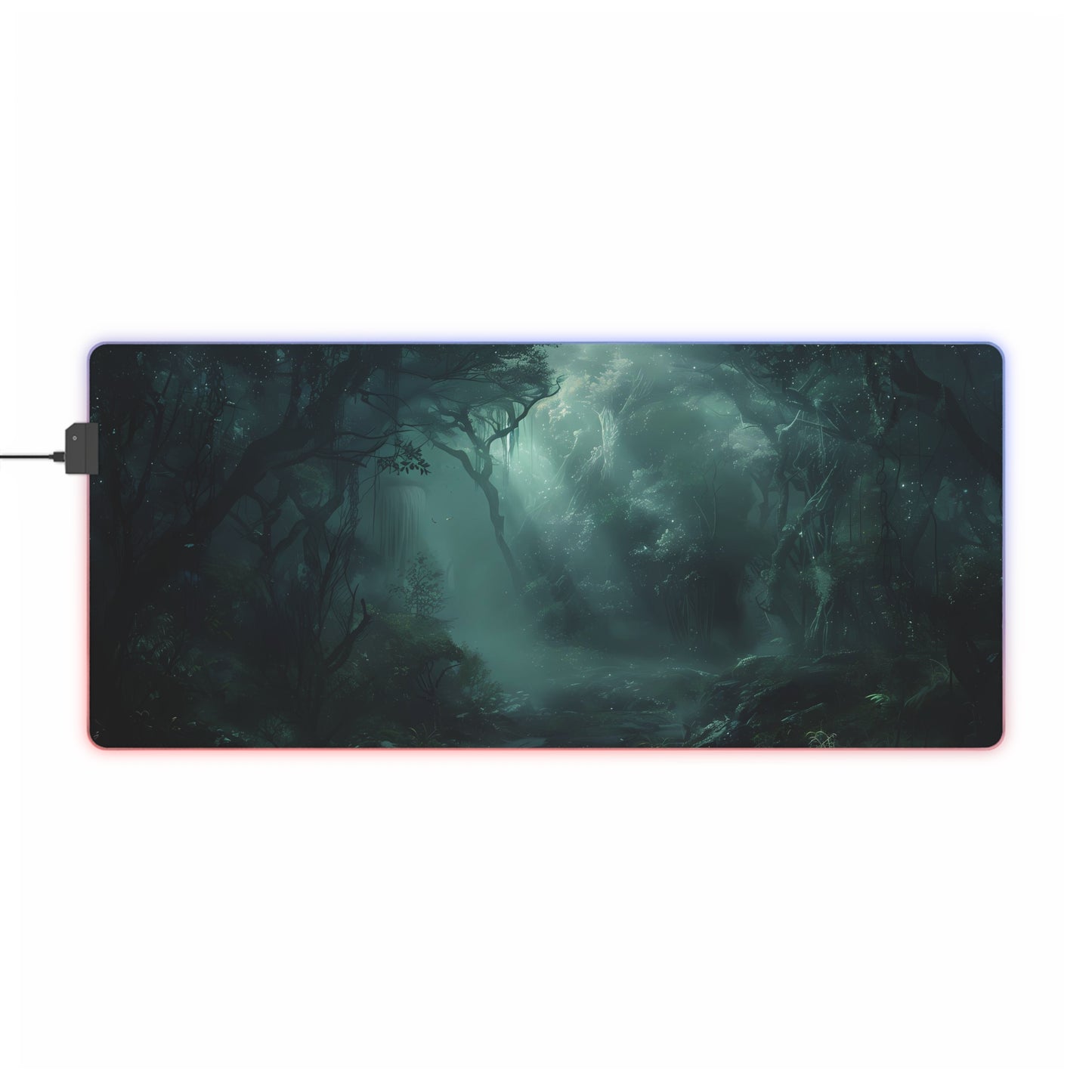 RGB Gaming Mouse Pad ( Peaceful Forest)