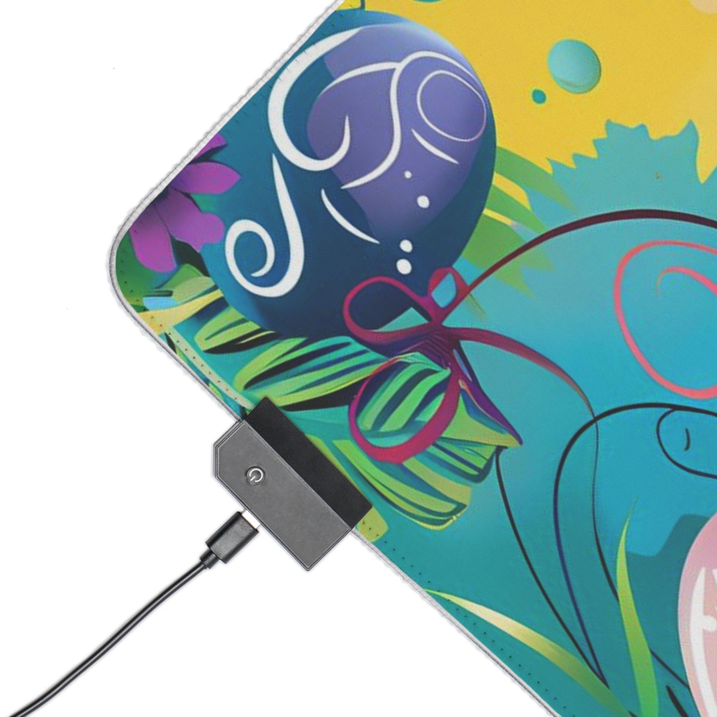 RGB Gaming/Office Mouse Pad ( Easter Eggs)