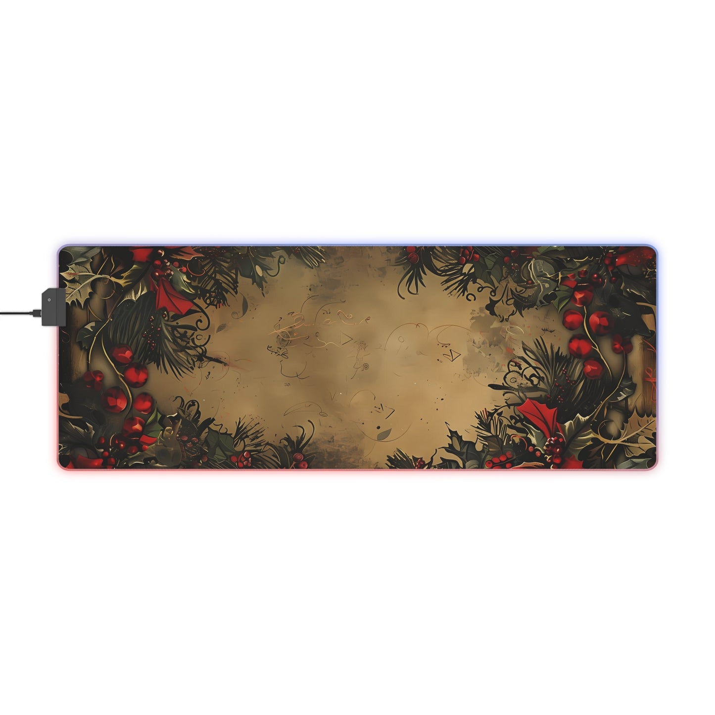 RGB Gaming/Office Mouse Pad ( Christmas Style )