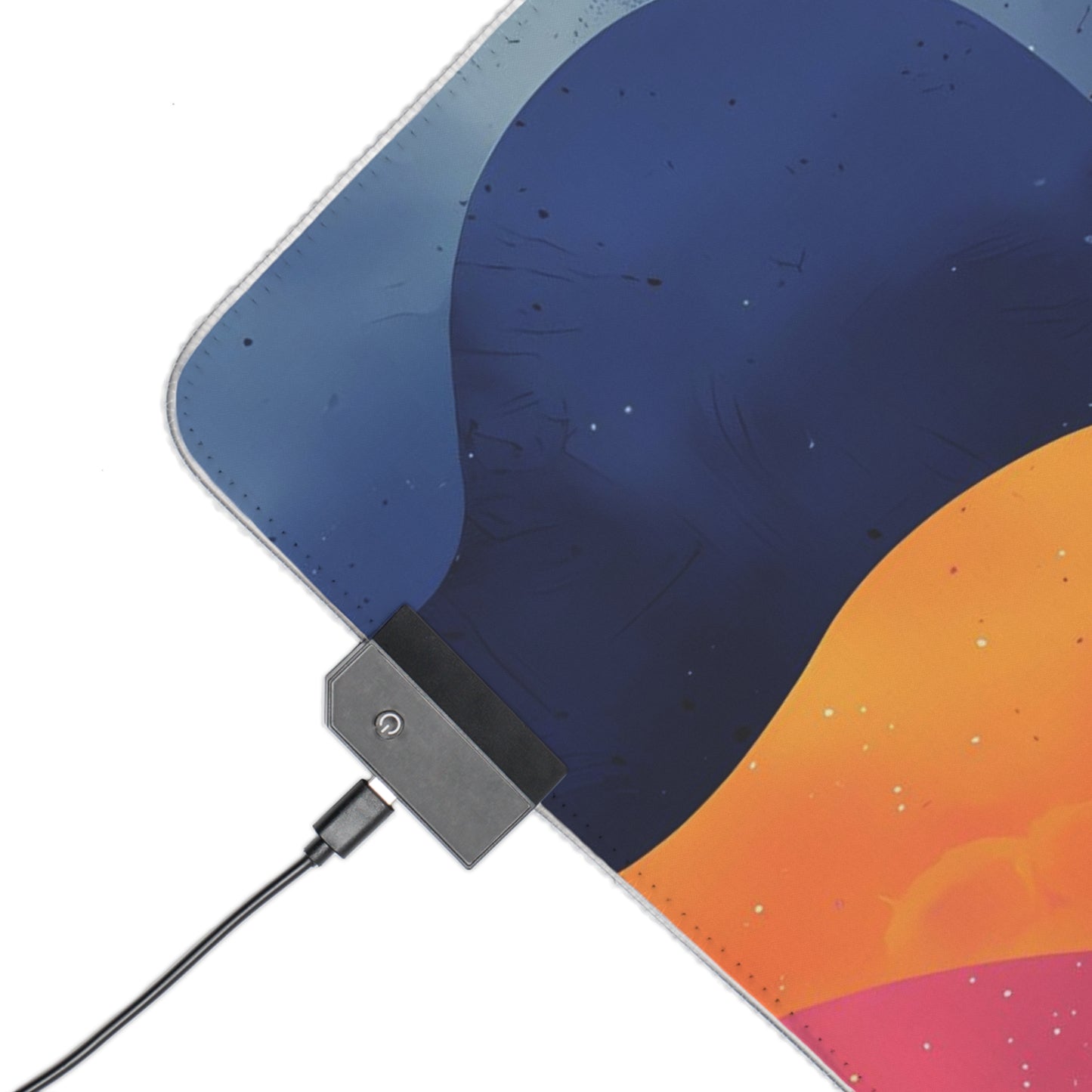RGB Gaming/Office Mouse Pad ( Colorful Waves )