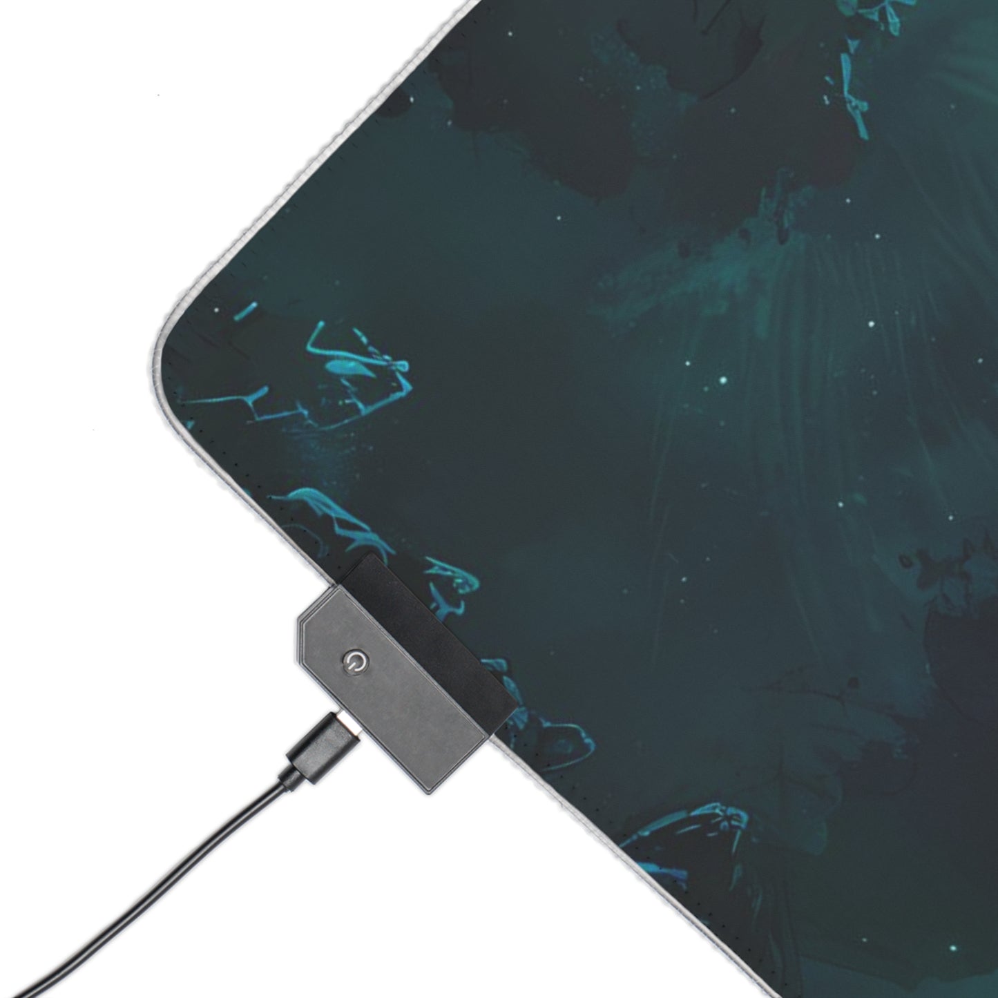 RGB Gaming Mouse Pad ( Moon Night Sky )