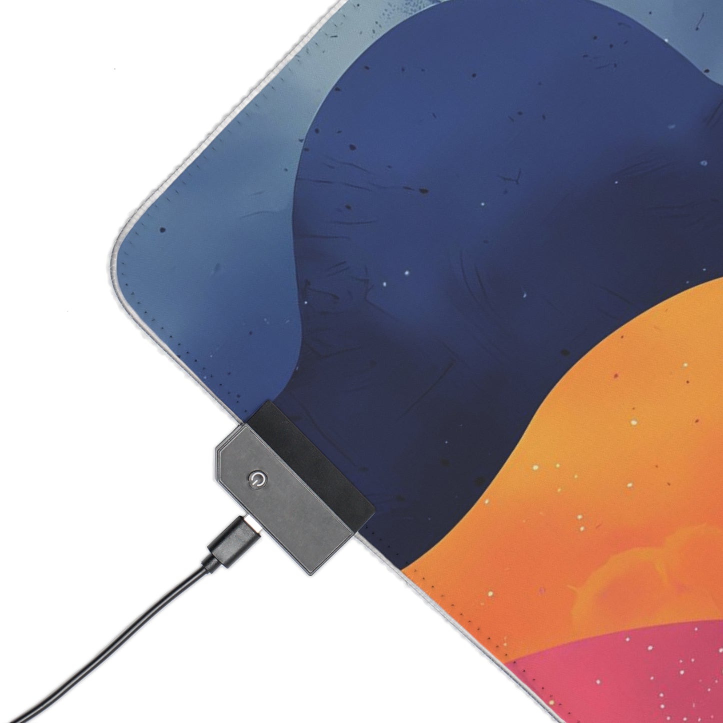 RGB Gaming/Office Mouse Pad ( Colorful Waves )