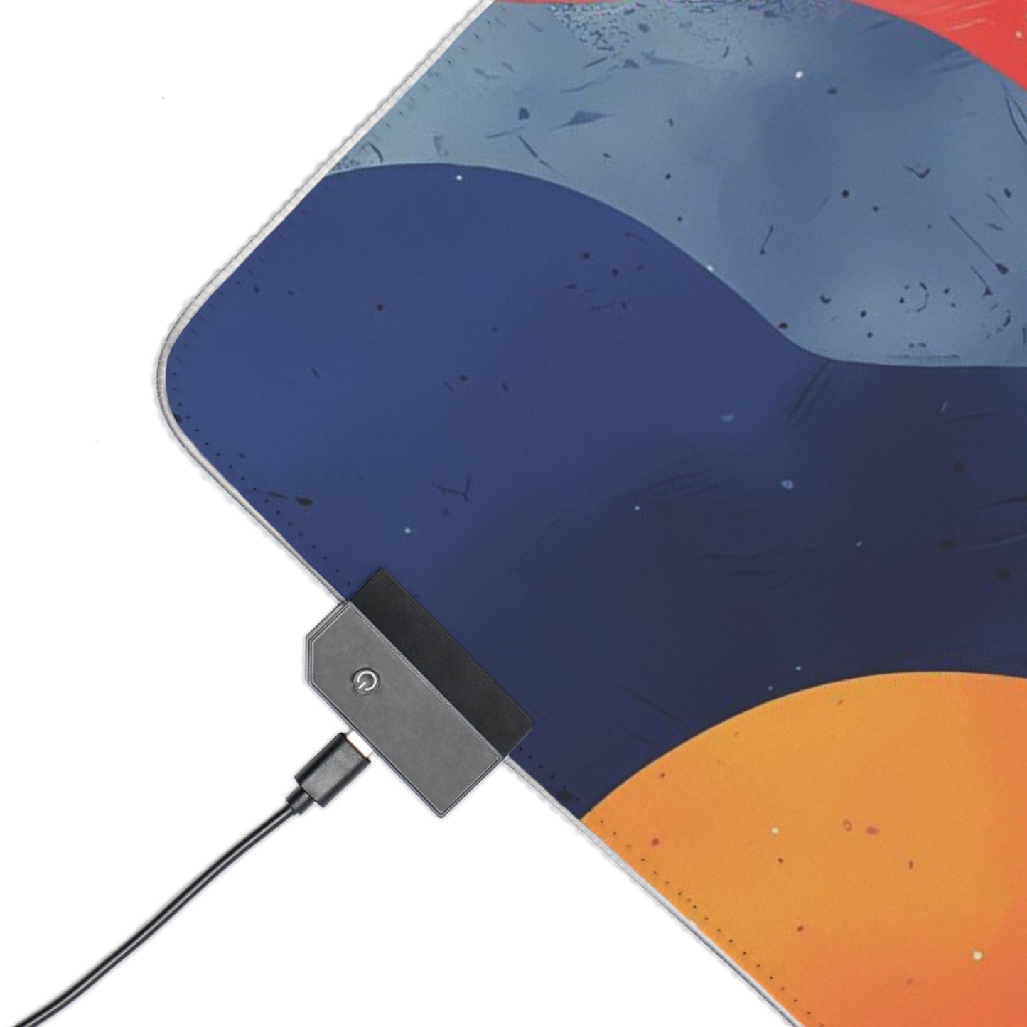 RGB Gaming/Office Mouse Pad ( Colorful Waves )