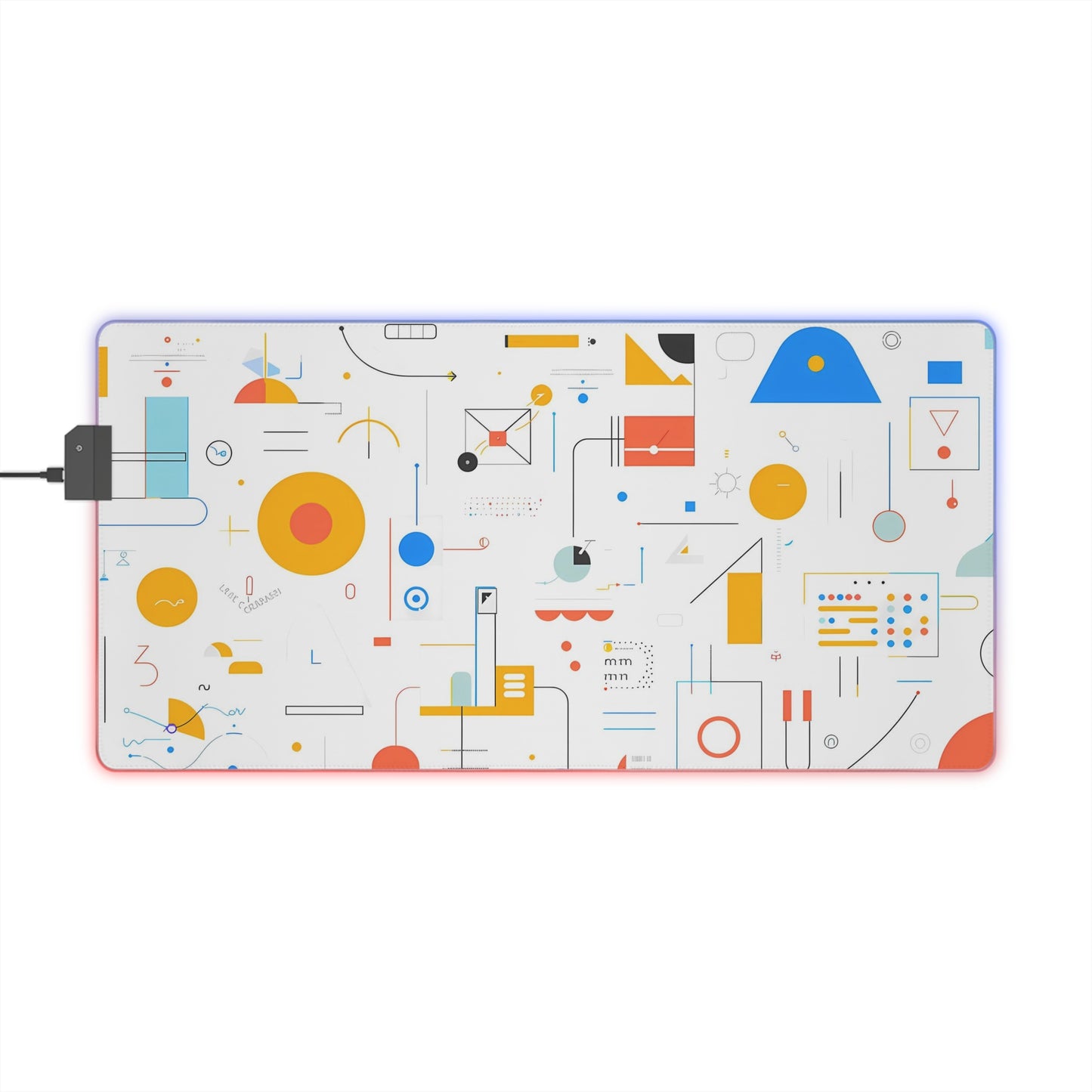 RGB Gaming/Office Mouse Pad ( Abstract Cool Pattern )