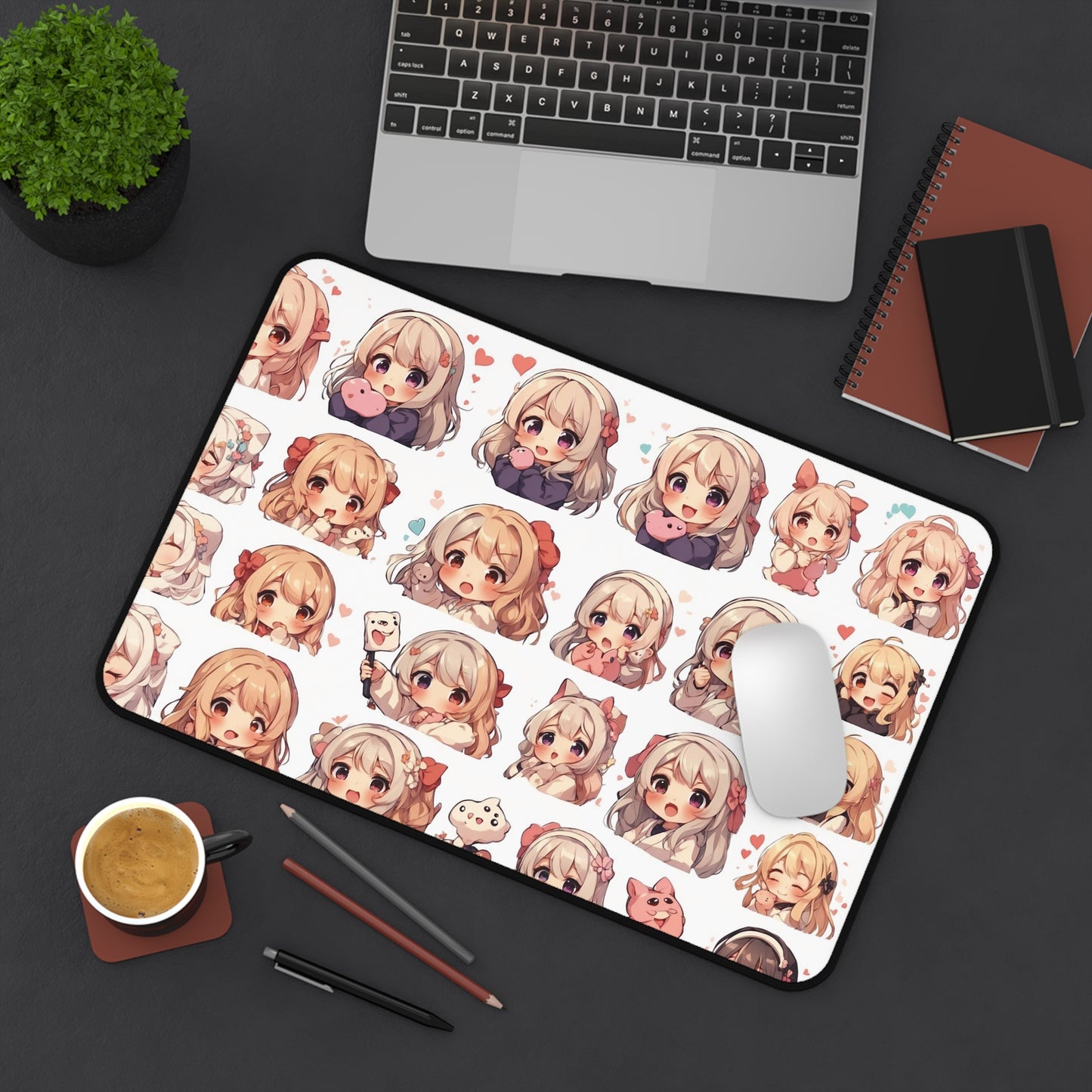 Desk Mat - Cute (Kawaii Anime Style)
