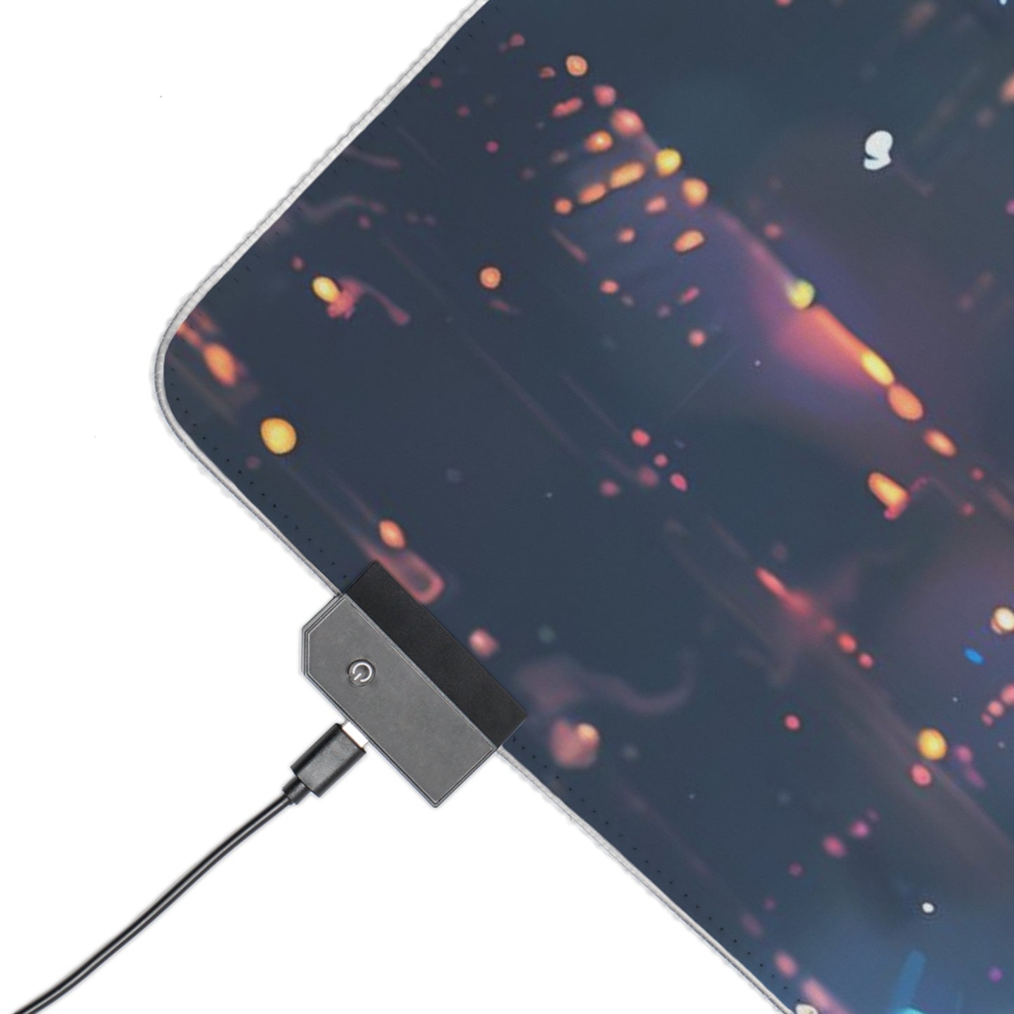 RGB Gaming Mouse Pad ( Ghost Samurai Energy )