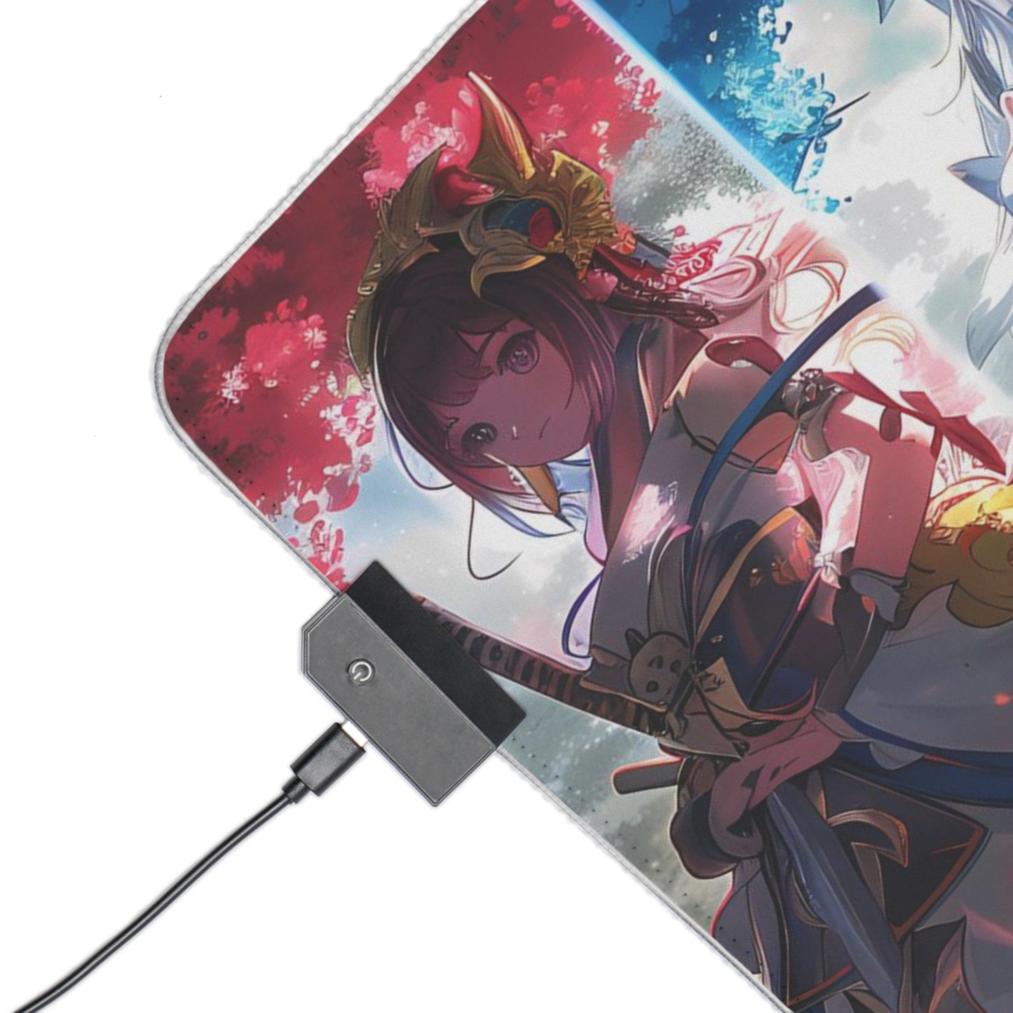 RGB Gaming Mouse Pad ( Style Anime Heroes )