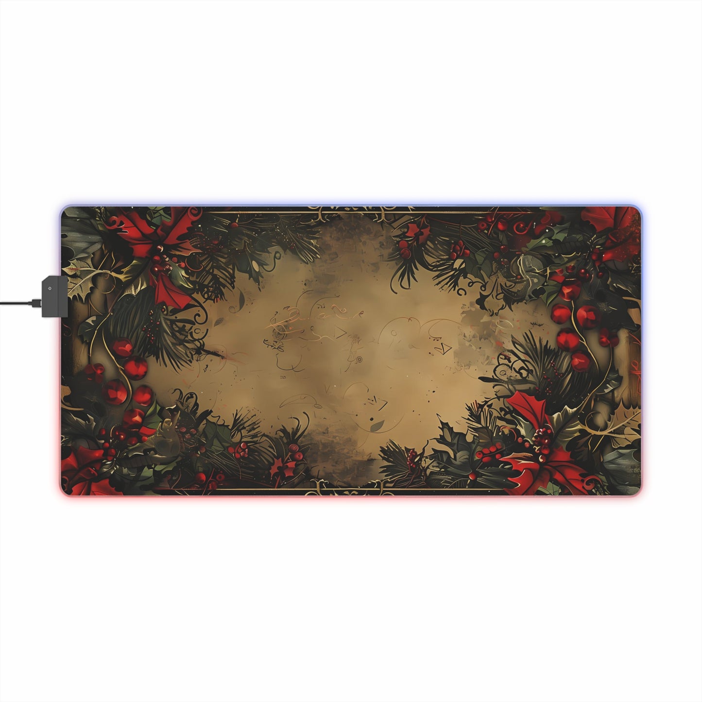 RGB Gaming/Office Mouse Pad ( Christmas Style )