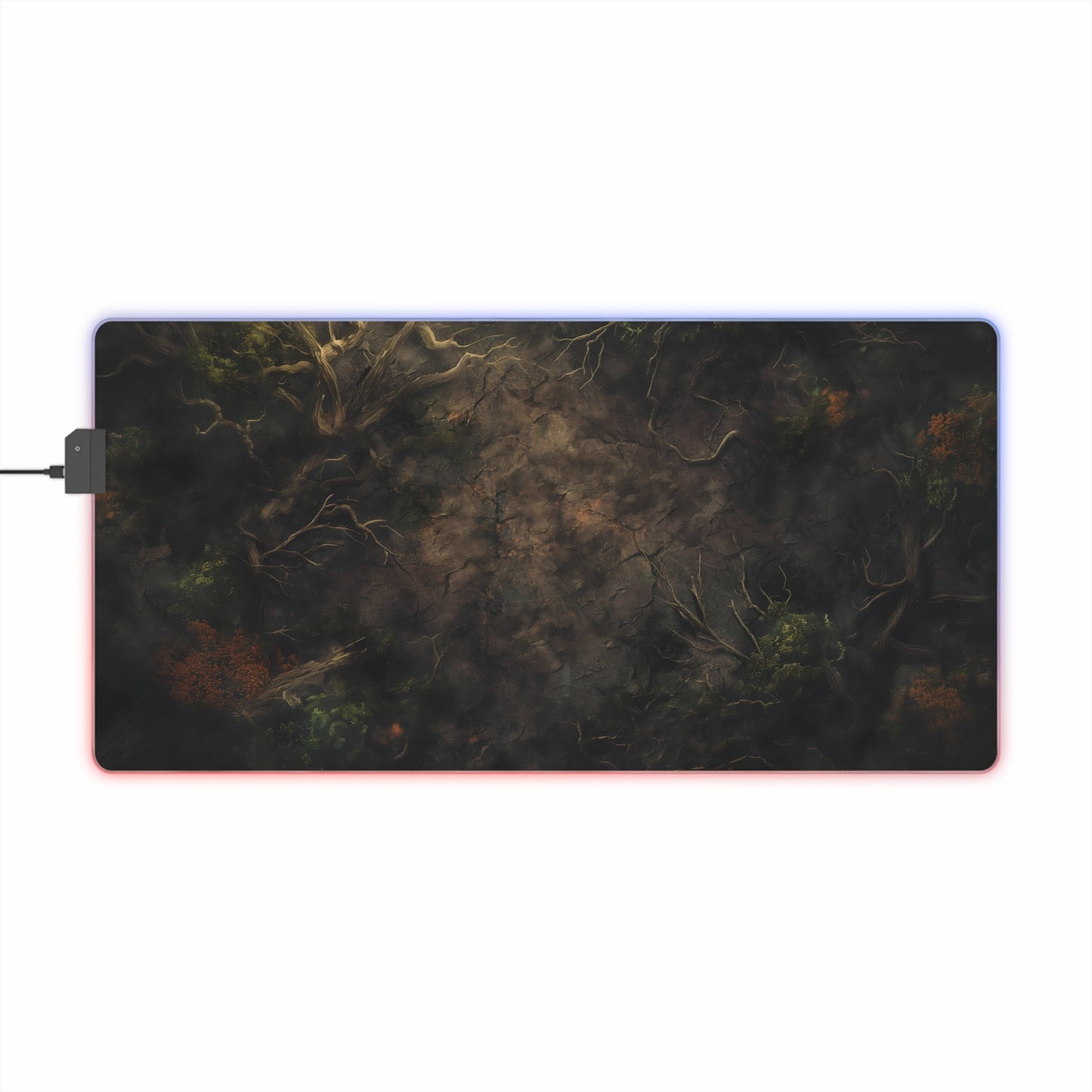 RGB Gaming Mouse Pad ( Tree Roots )