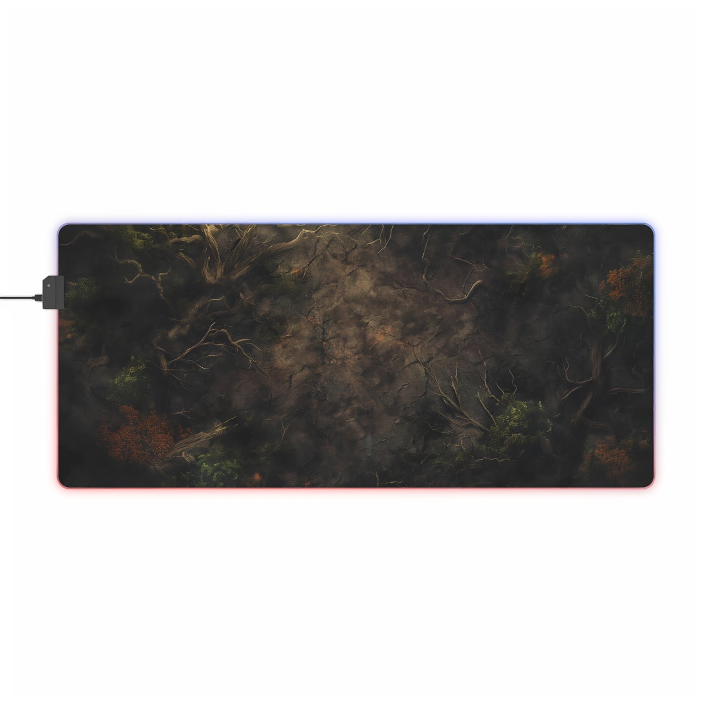 RGB Gaming Mouse Pad ( Tree Roots )
