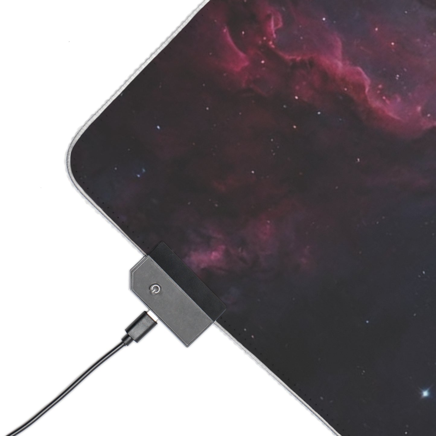 RGB Gaming Mouse Pad (Galaxy in Deep Space)