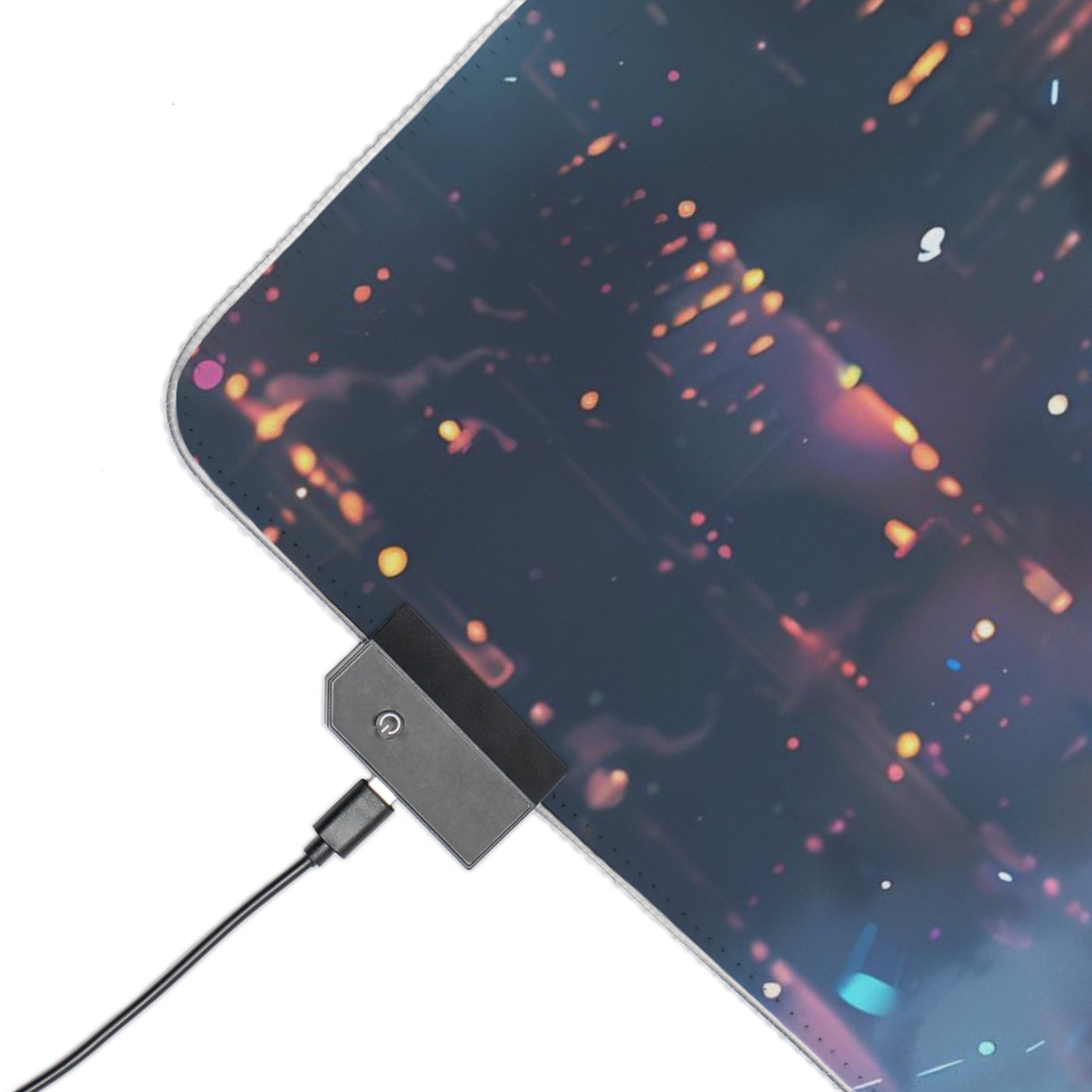 RGB Gaming Mouse Pad ( Ghost Samurai Energy )