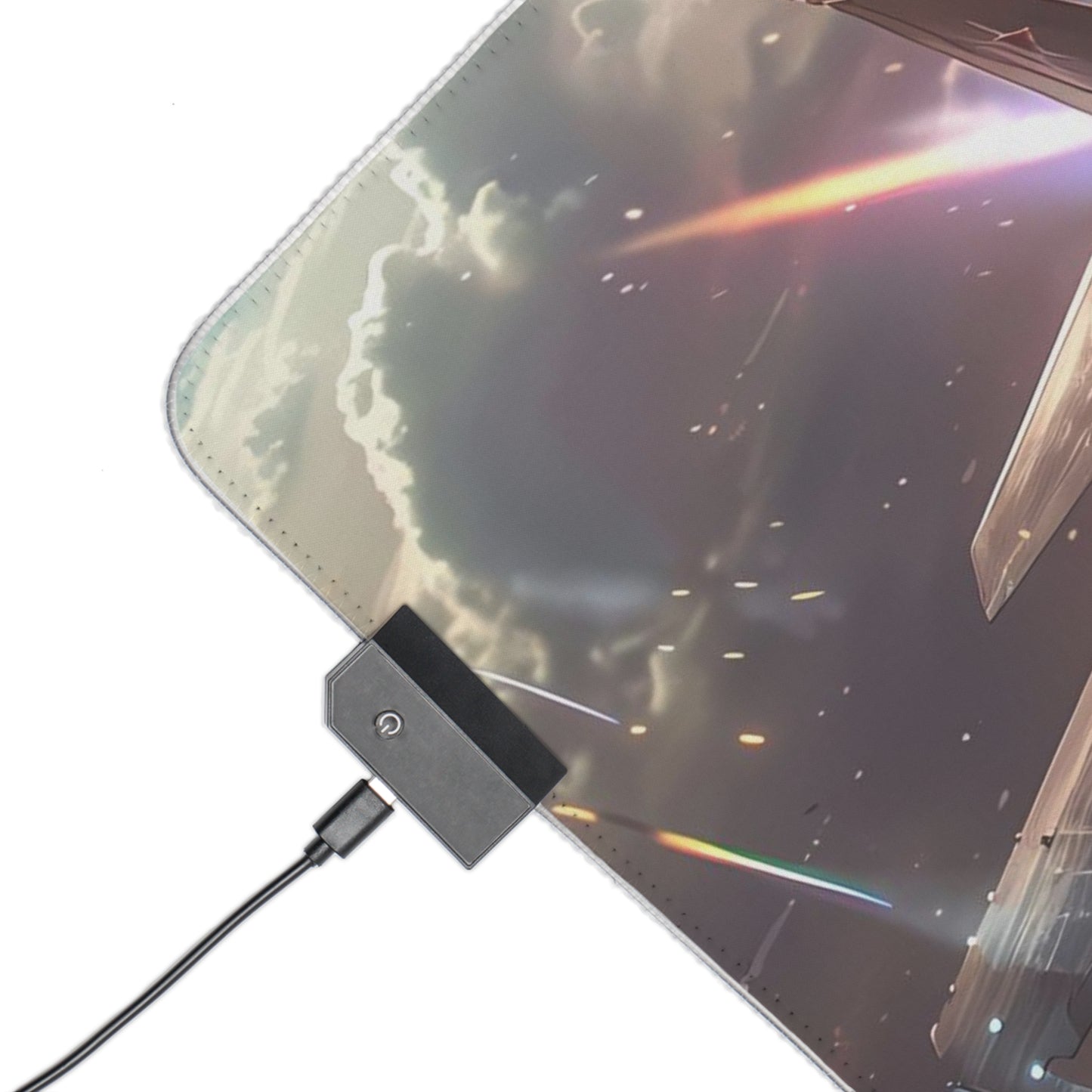 RGB Gaming Mouse Pad ( Fighter Jet In Sky )