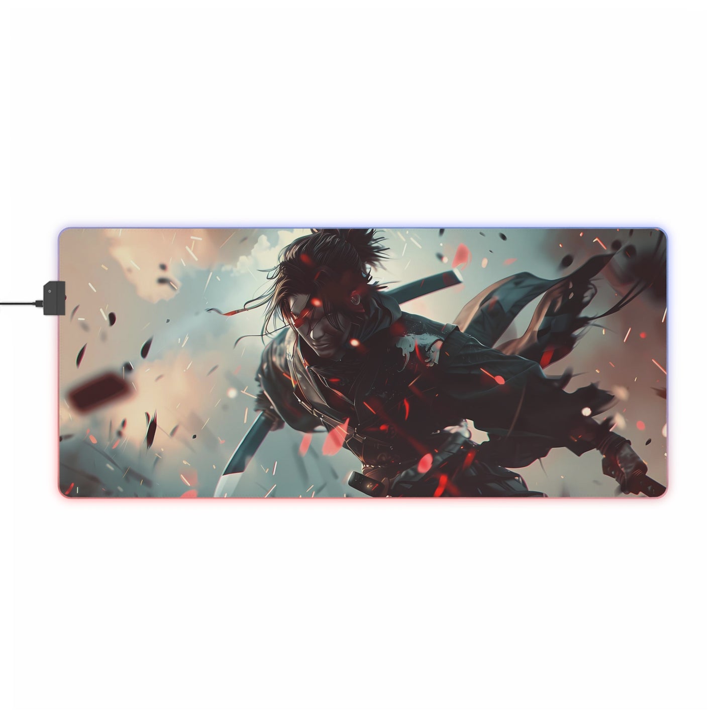 RGB Gaming Mouse Pad ( Samurai )