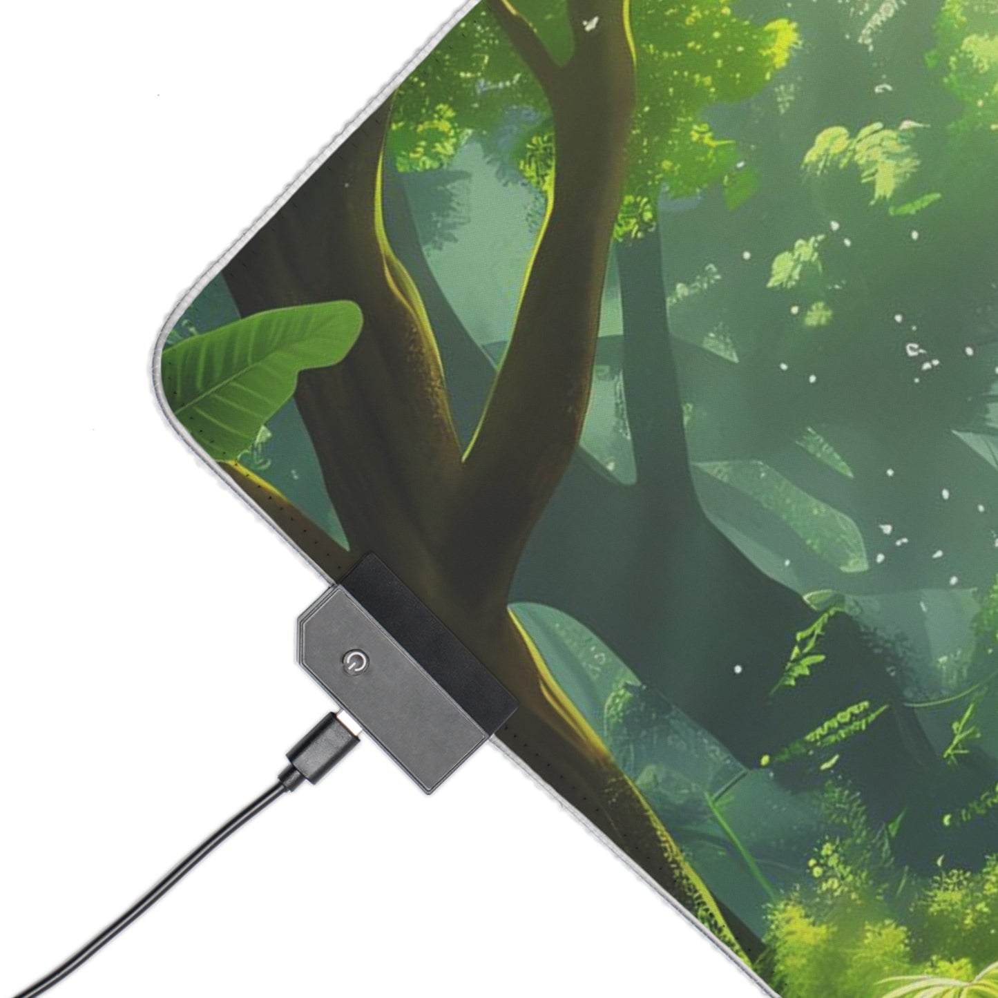 RGB Gaming/Office Mouse Pad ( Bright Colorful Jungle )