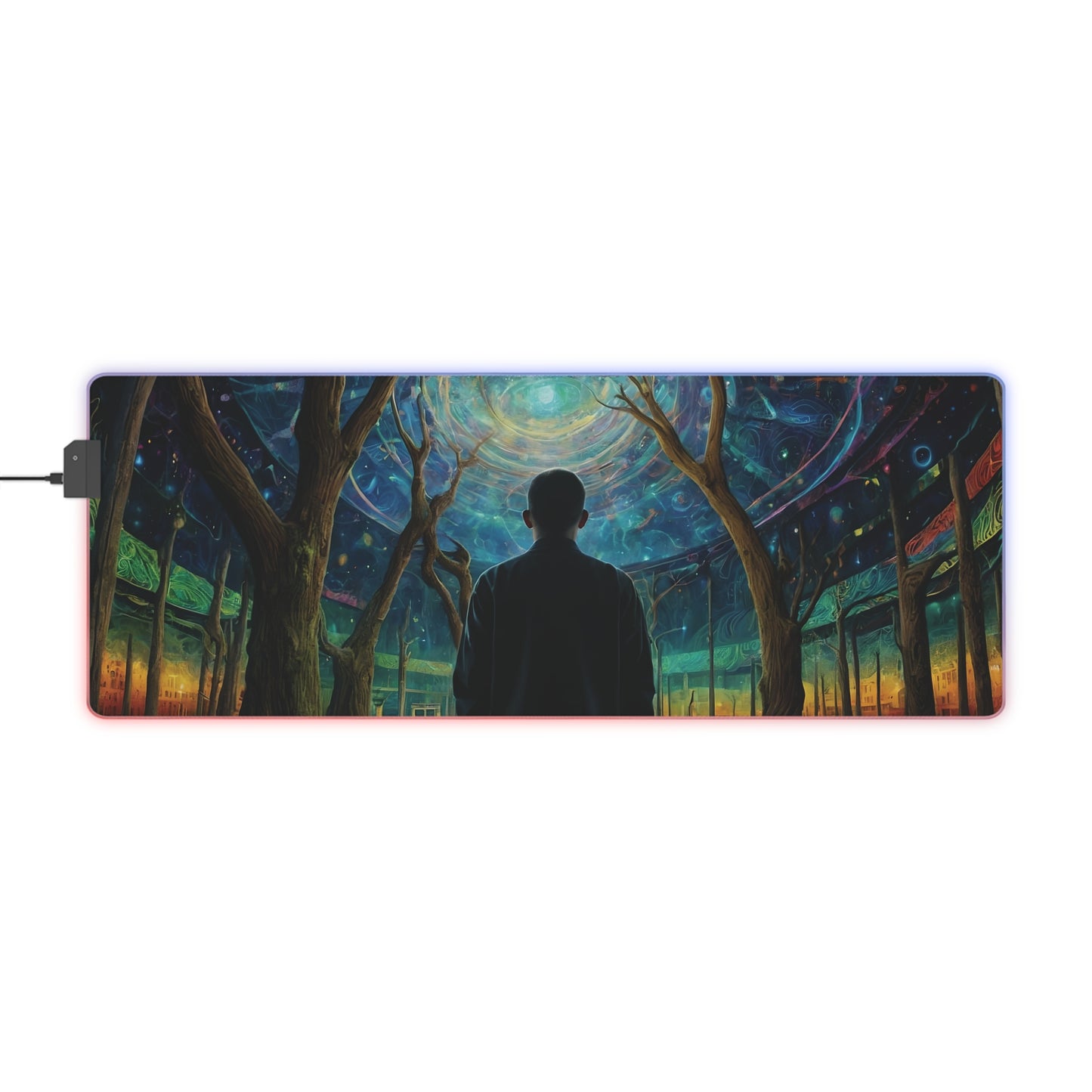 RGB Gaming Mouse Pad (Fantasy World)