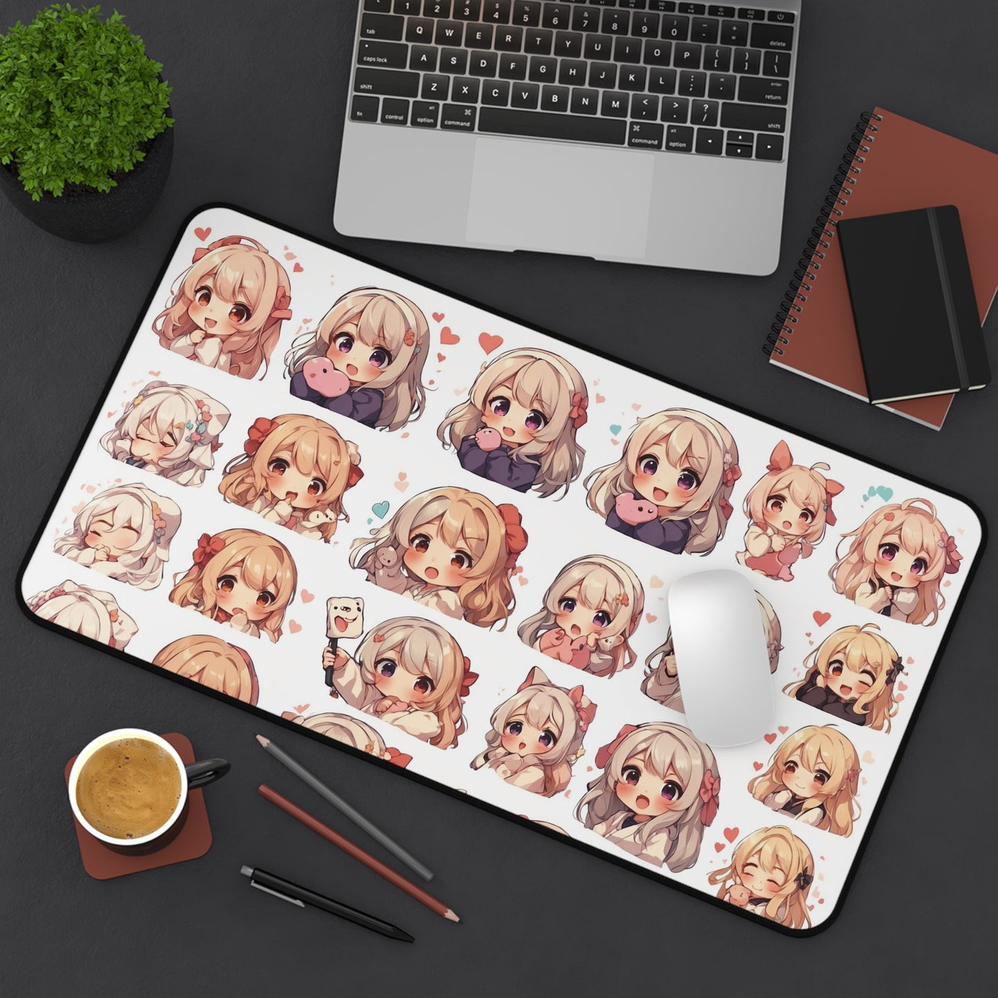 Desk Mat - Cute (Kawaii Anime Style)