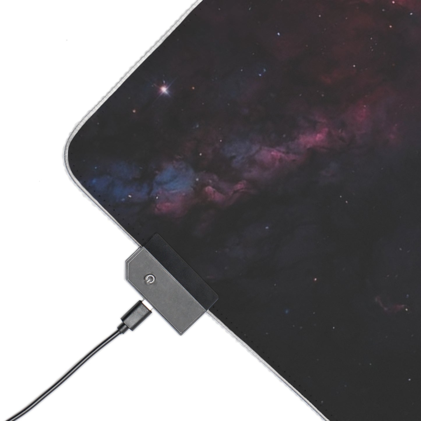RGB Gaming Mouse Pad (Galaxy in Deep Space)