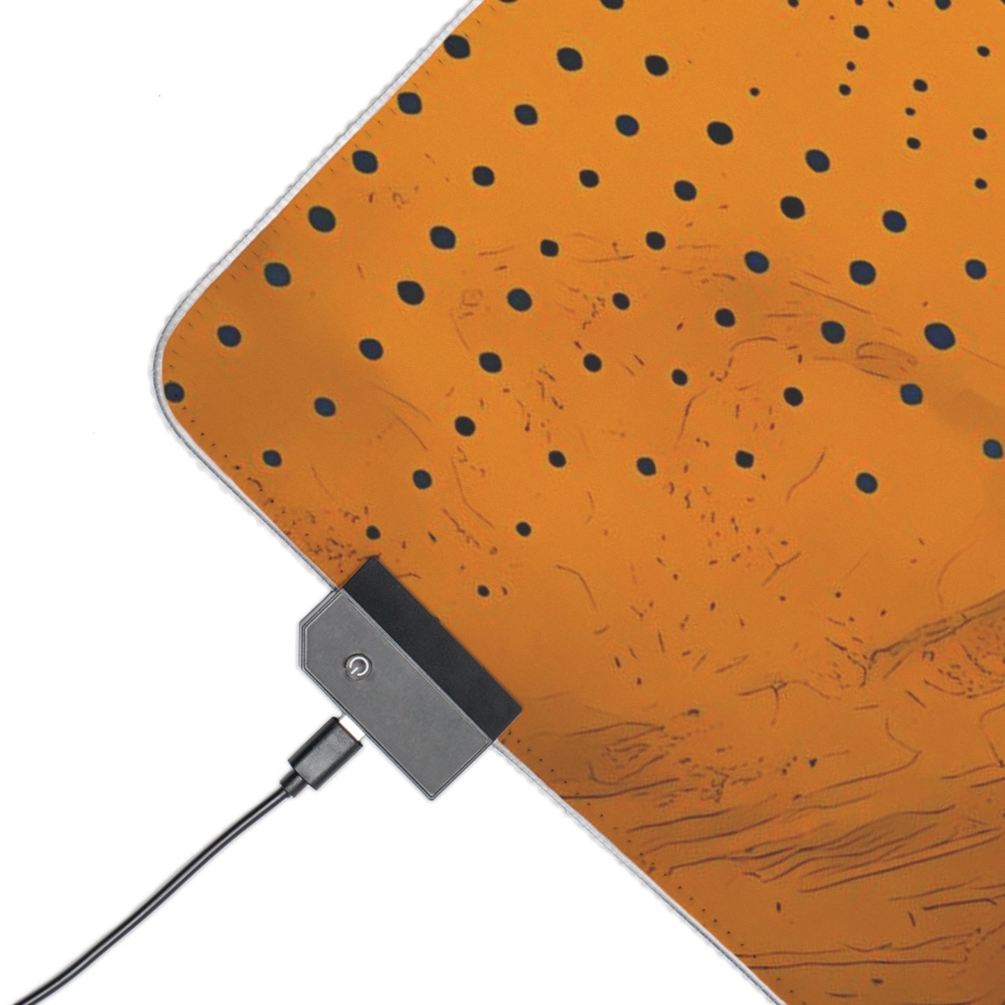 RGB Gaming/Office Mouse Pad ( Brushed Paint & Dots With Particles )
