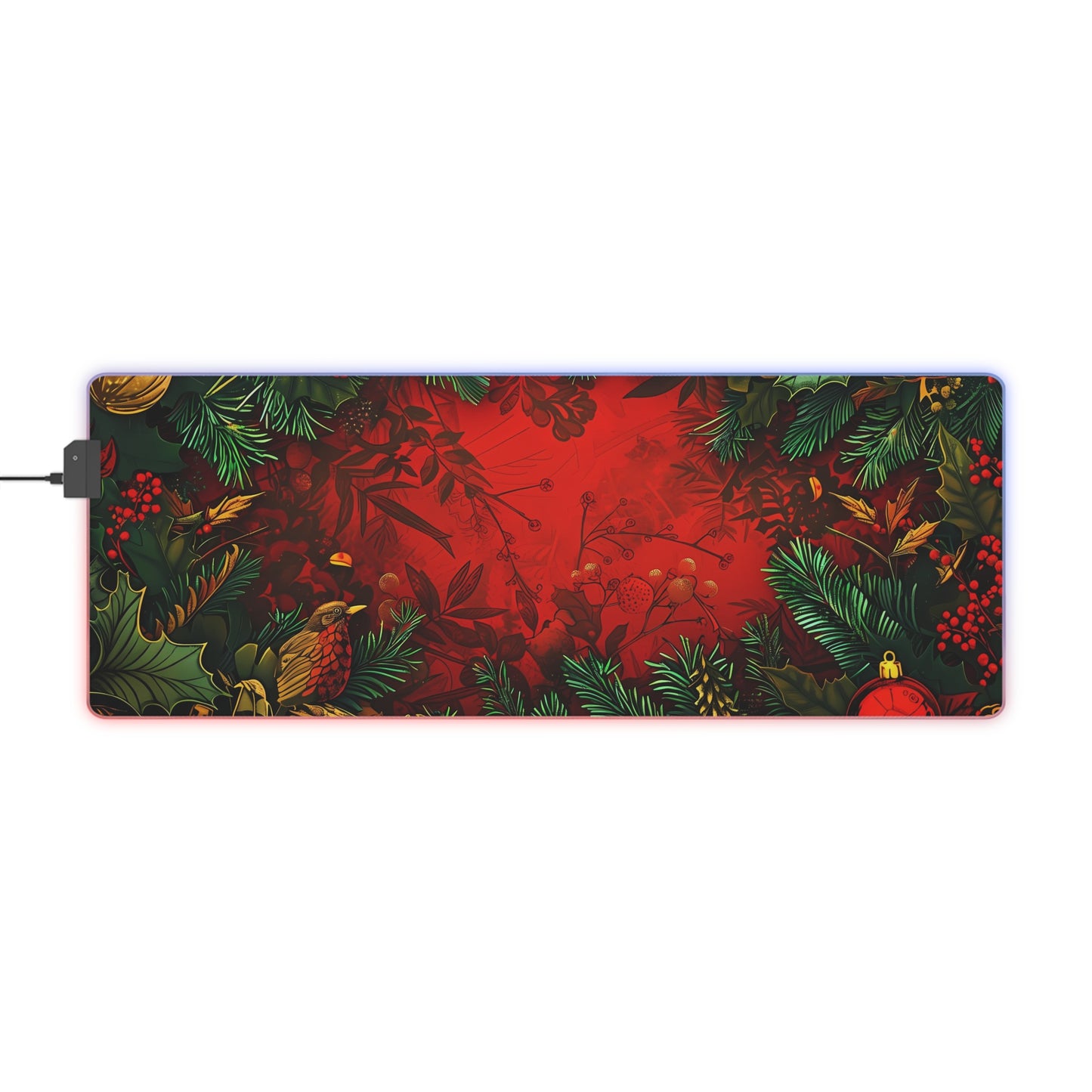 RGB Gaming/Office Mouse Pad ( Christmas Style )