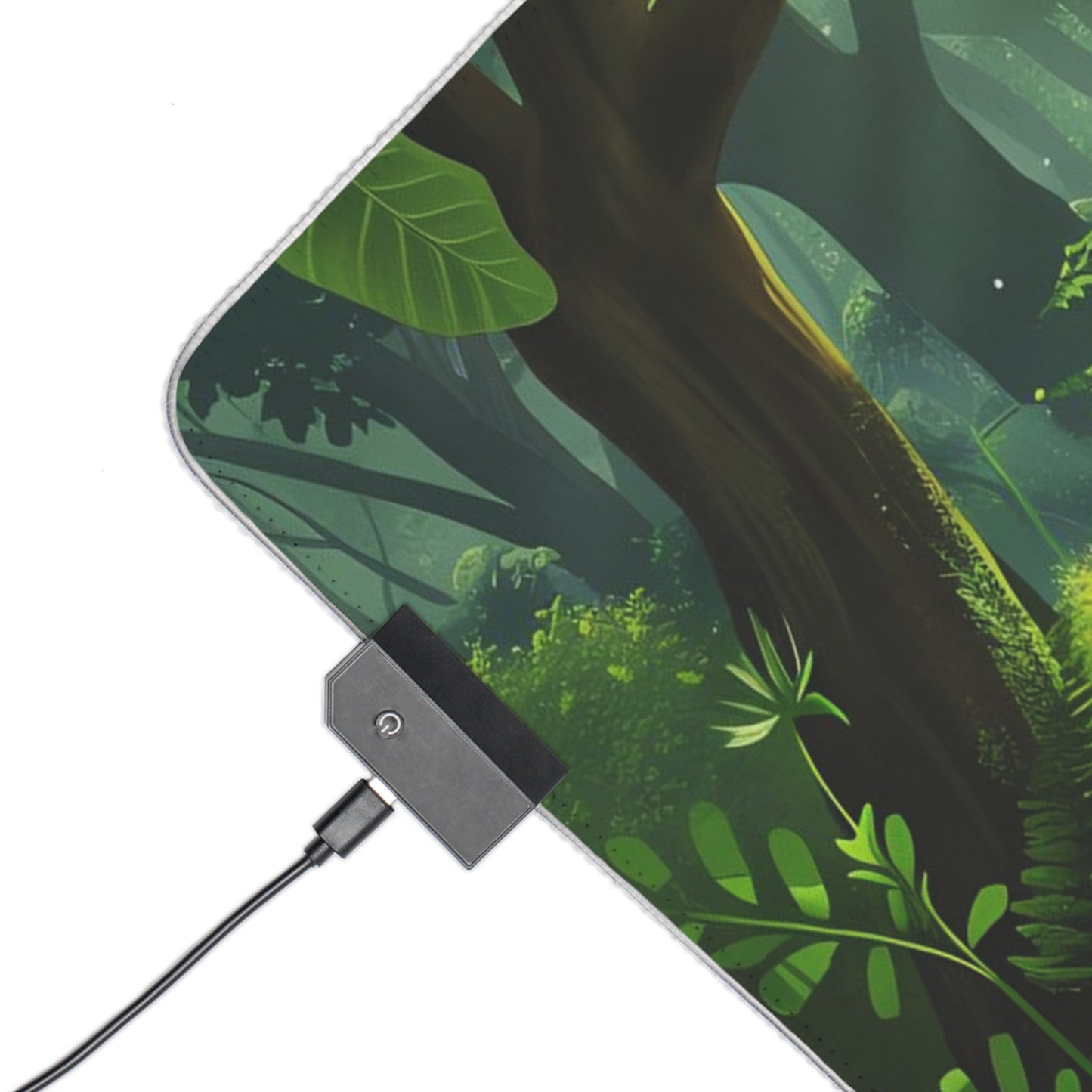 RGB Gaming/Office Mouse Pad ( Bright Colorful Jungle )