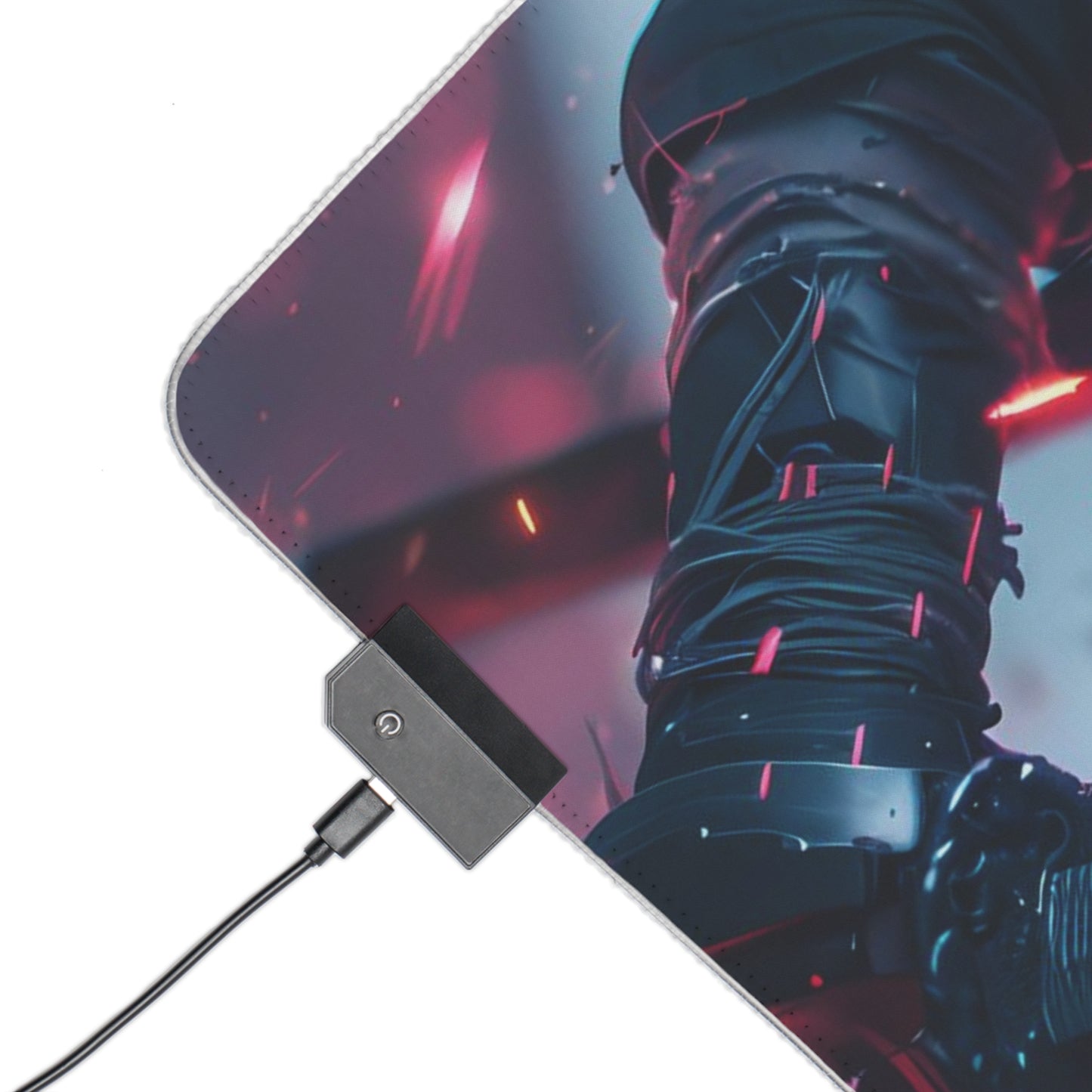RGB Gaming Mouse Pad ( Samurai Fighter)