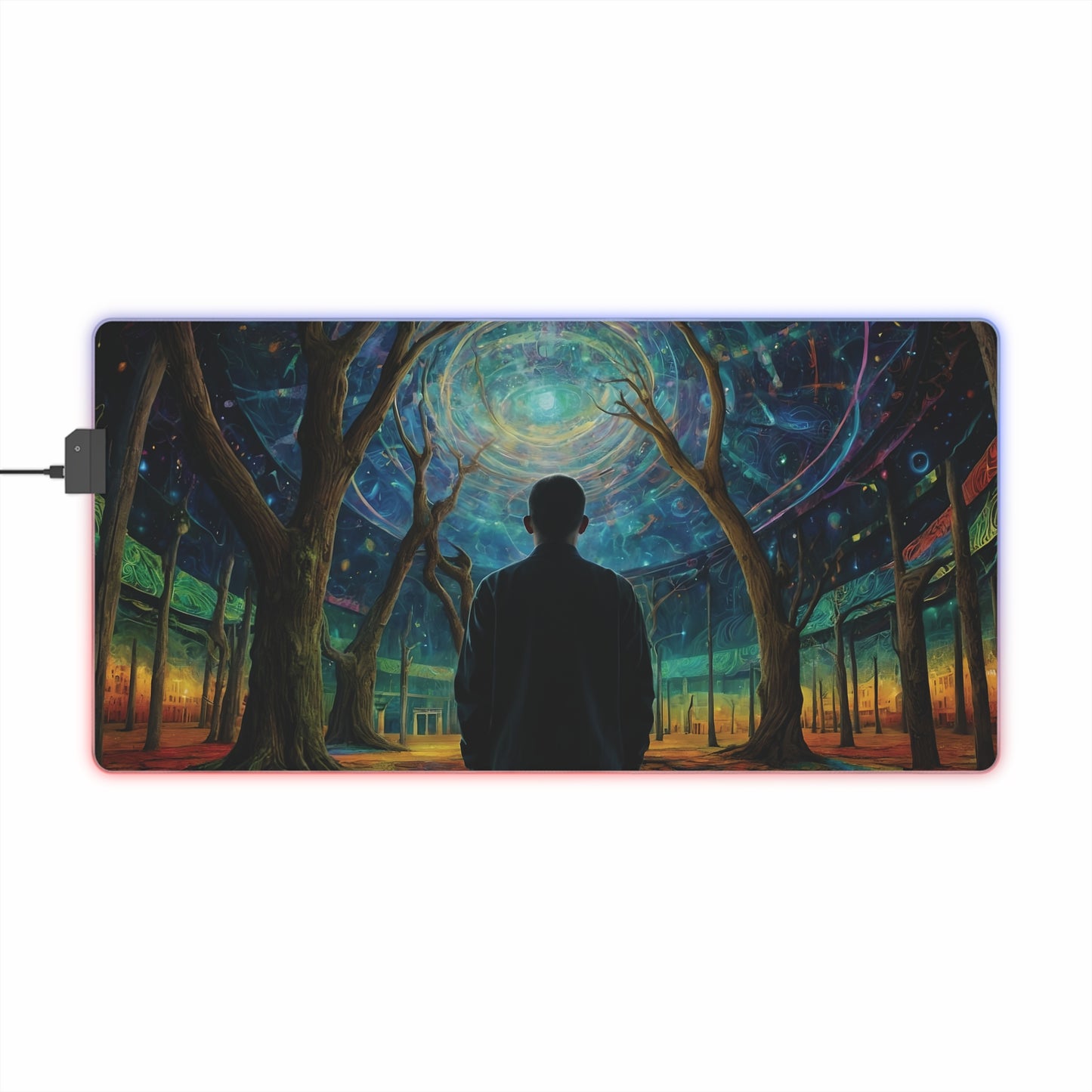 RGB Gaming Mouse Pad (Fantasy World)