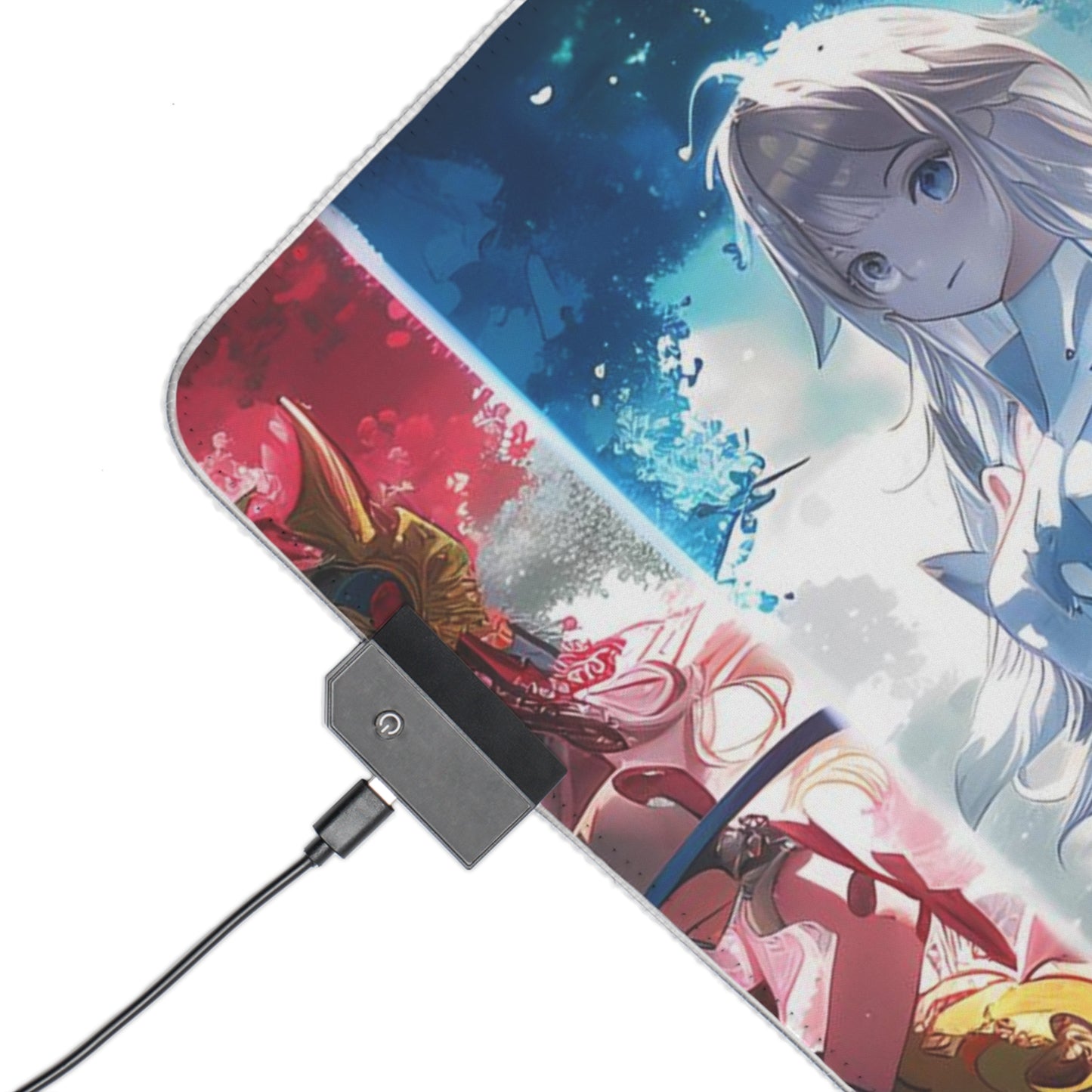 RGB Gaming Mouse Pad ( Style Anime Heroes )