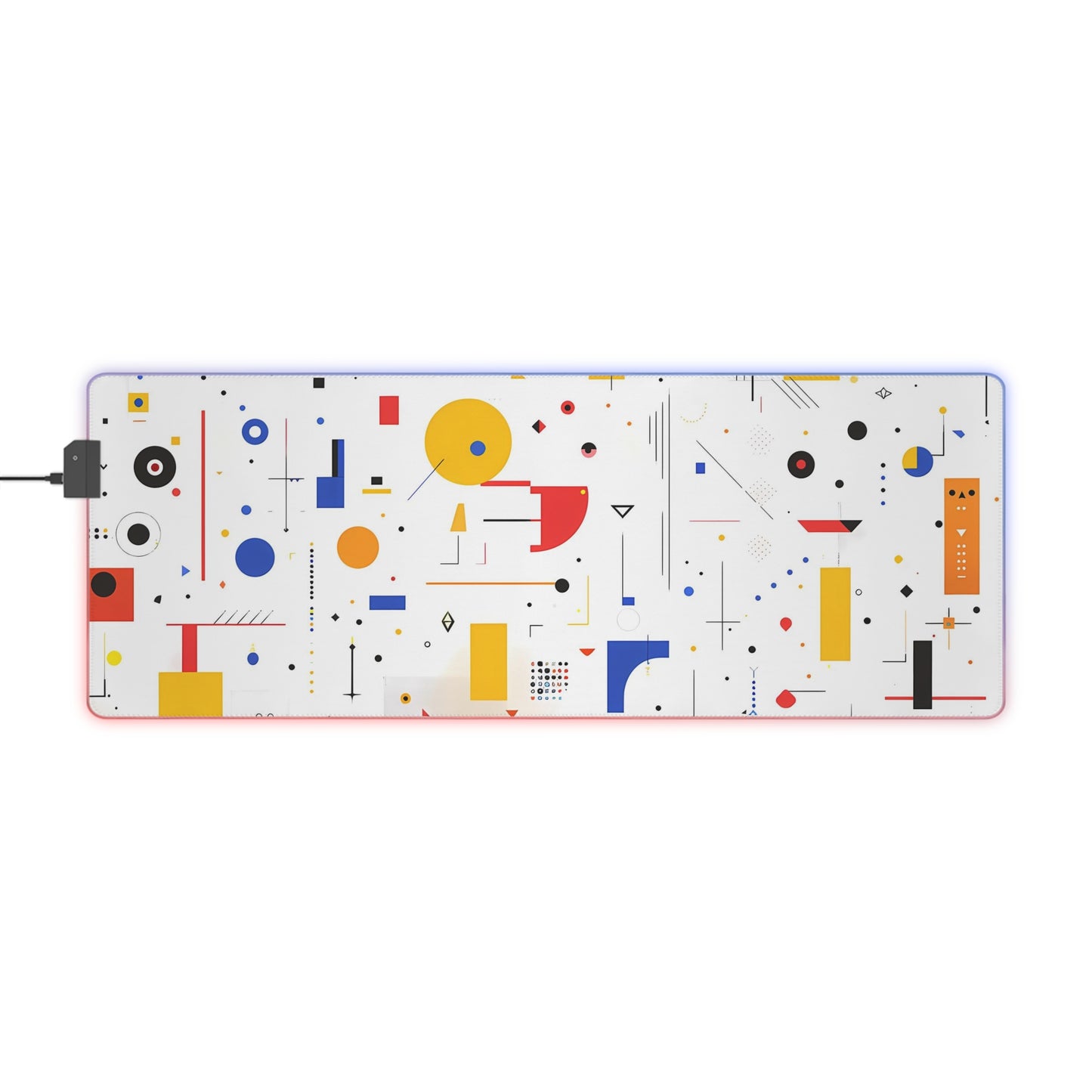 RGB Gaming/Office Mouse Pad ( Random Abstract Pattern )