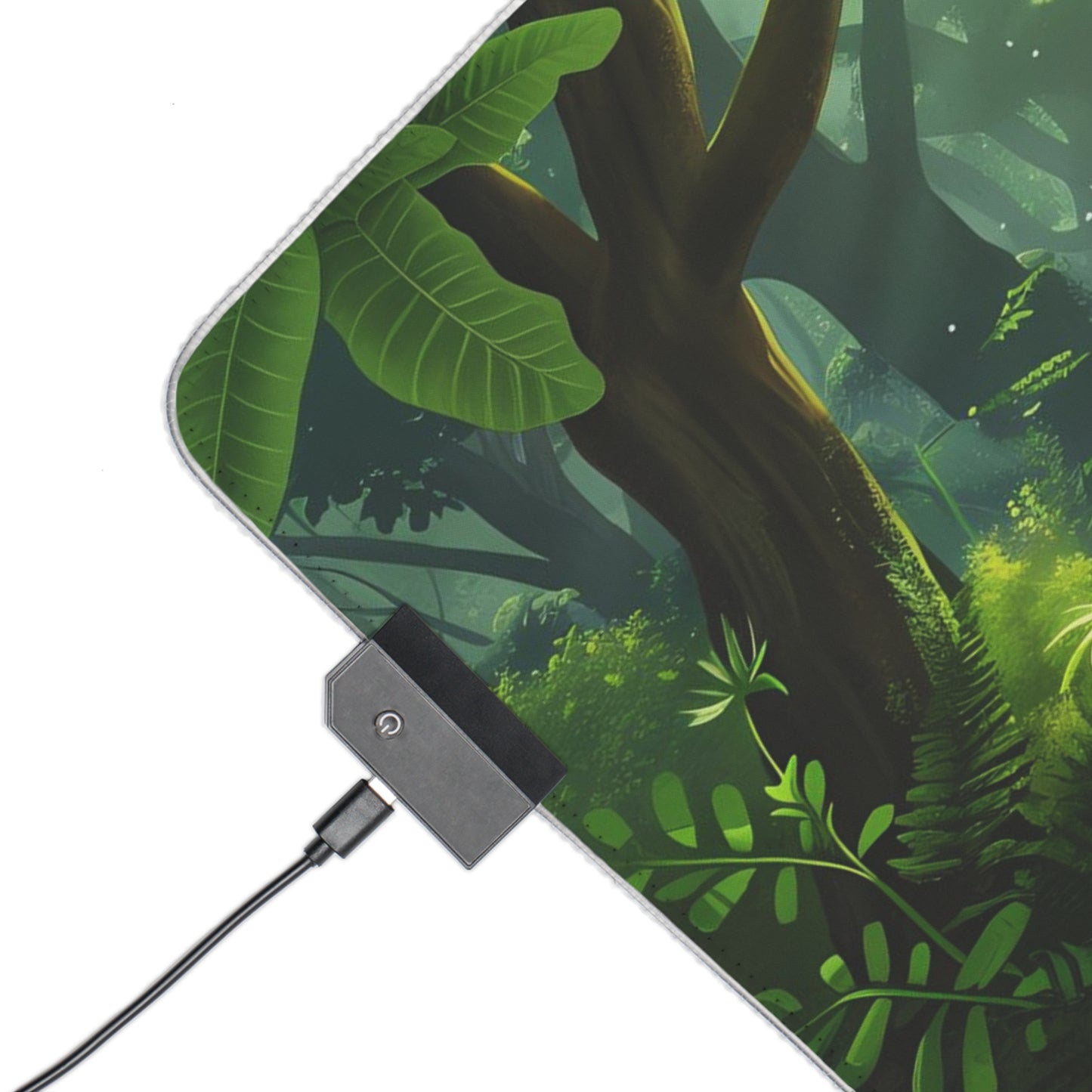 RGB Gaming/Office Mouse Pad ( Bright Colorful Jungle )