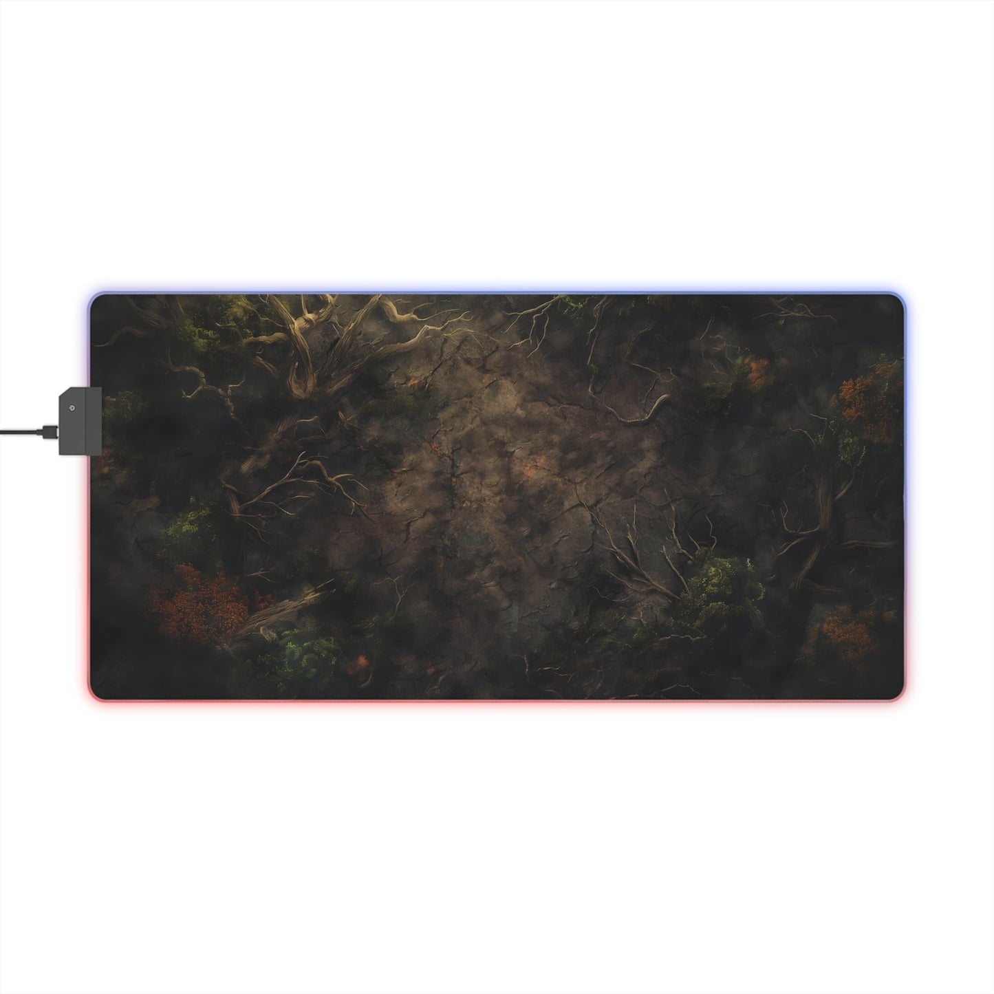 RGB Gaming Mouse Pad ( Tree Roots )