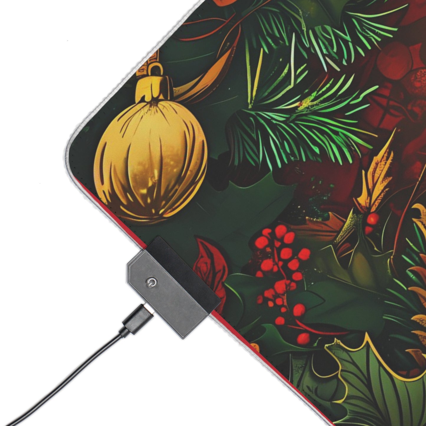 RGB Gaming/Office Mouse Pad ( Christmas Style )