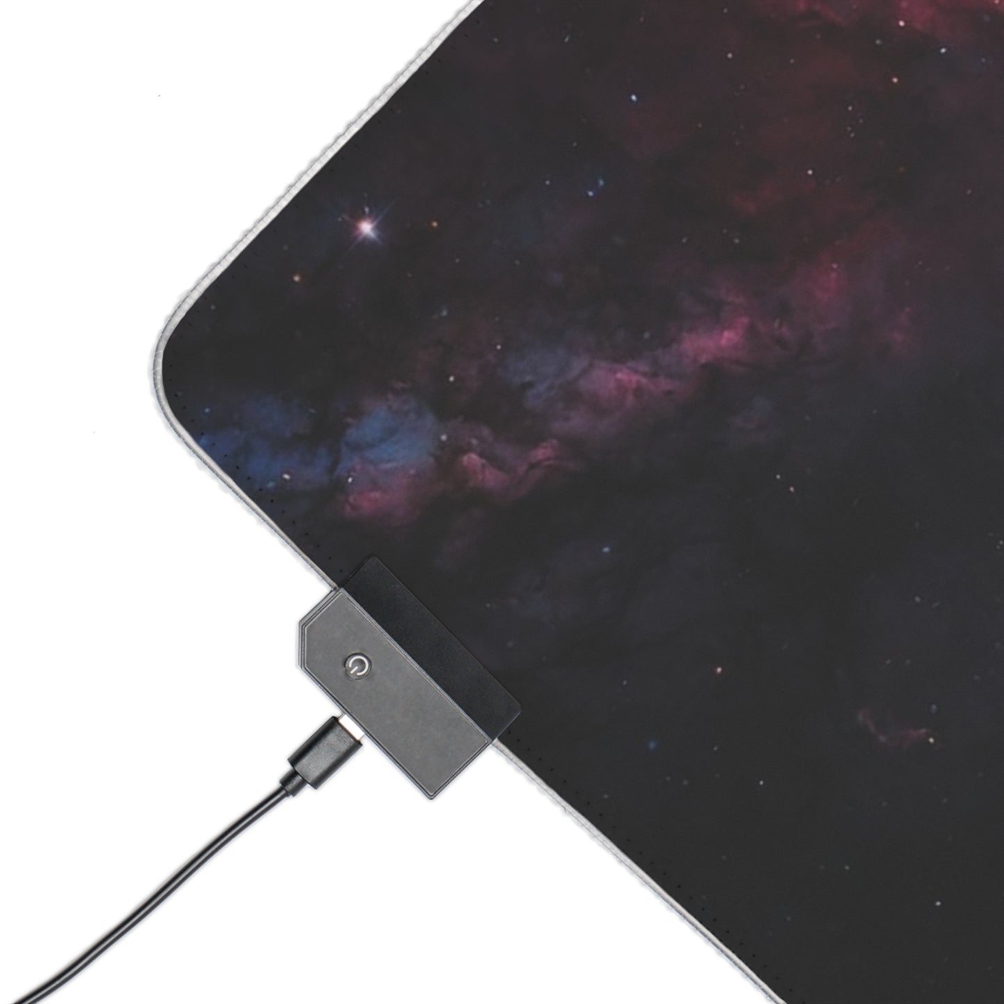 RGB Gaming Mouse Pad (Galaxy in Deep Space)