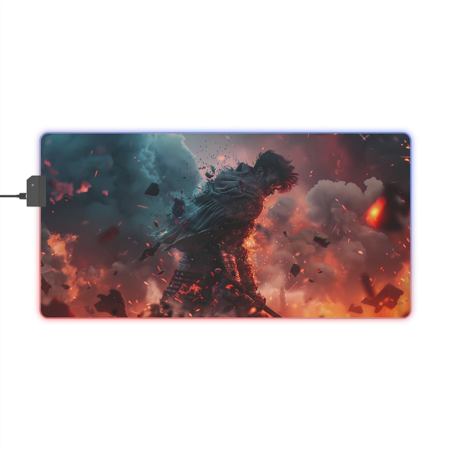 RGB Gaming Mouse Pad ( Destruction )