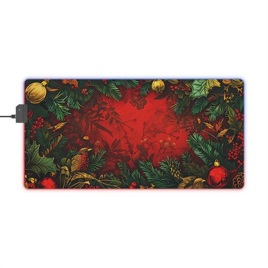 RGB Gaming/Office Mouse Pad ( Christmas Style )