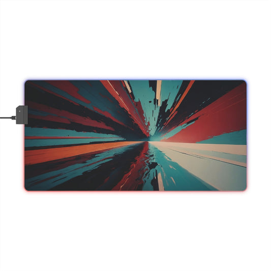 LED Gaming Mouse Pad (Abstract Style)