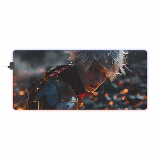 RGB Gaming Mouse Pad ( Warrior  )