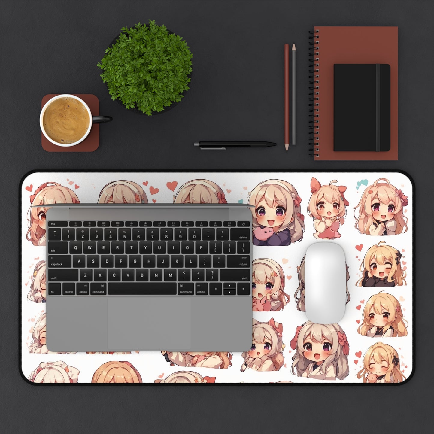 Desk Mat - Cute (Kawaii Anime Style)