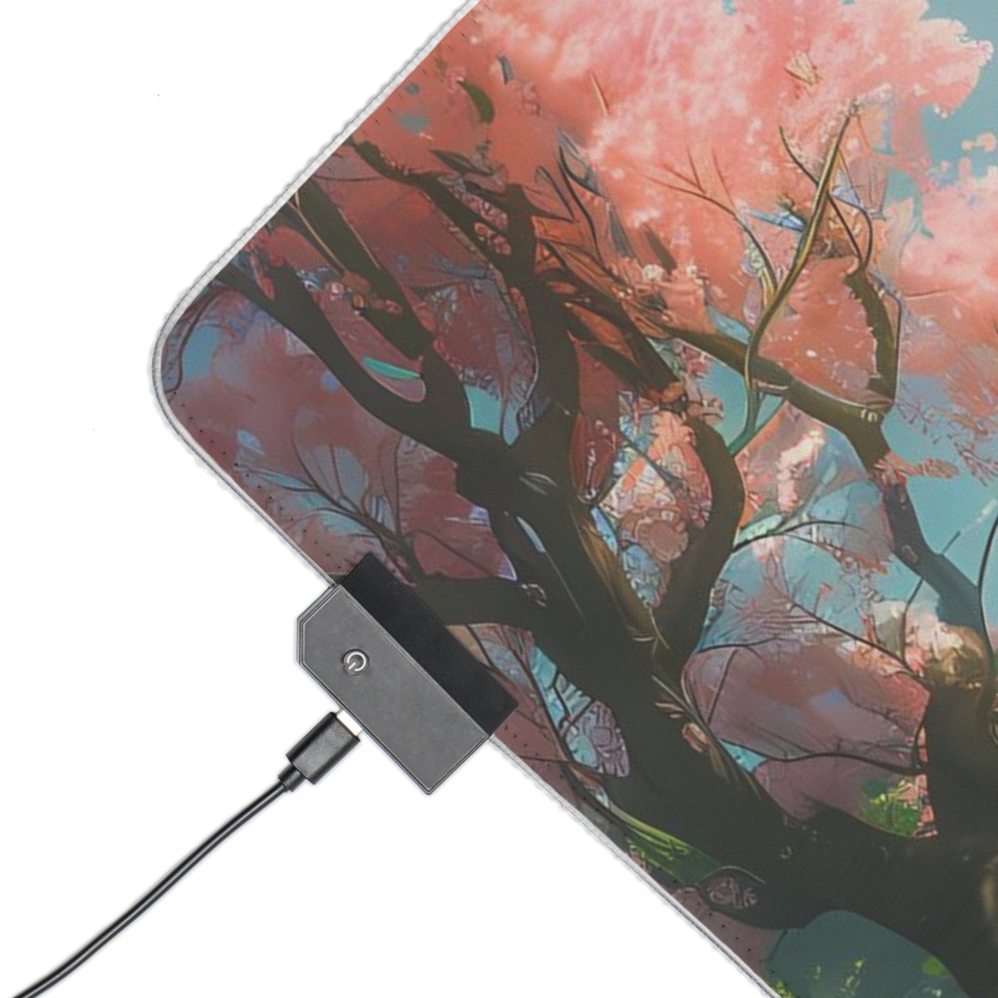 RGB/LED Gaming MousePad ( Fantasy World With Castle)