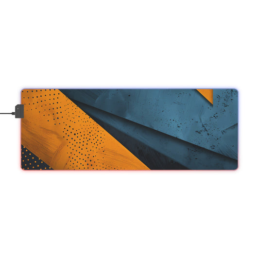 RGB Gaming/Office Mouse Pad ( Brushed Paint & Dots With Particles )