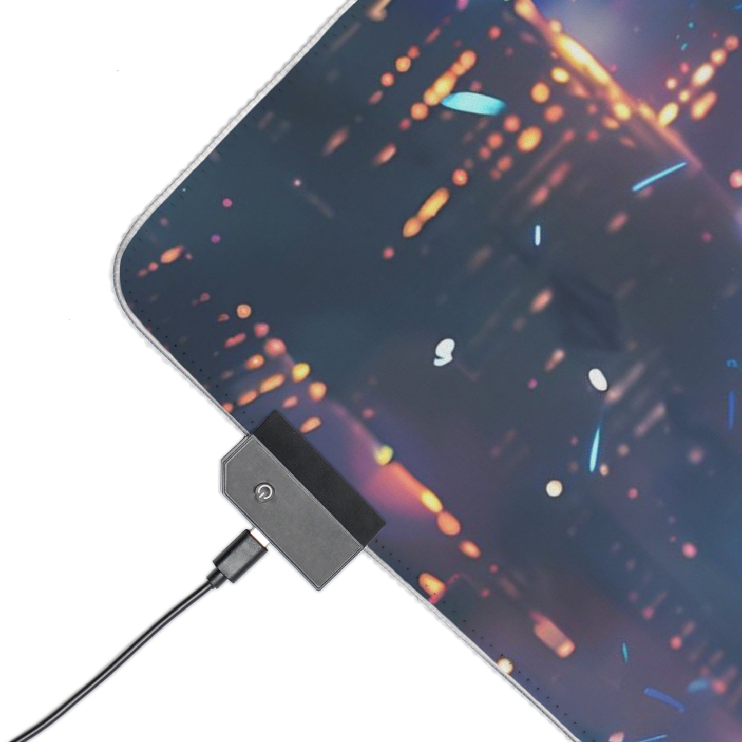 RGB Gaming Mouse Pad ( Ghost Samurai Energy )