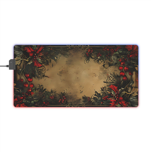 RGB Gaming/Office Mouse Pad ( Christmas Style )