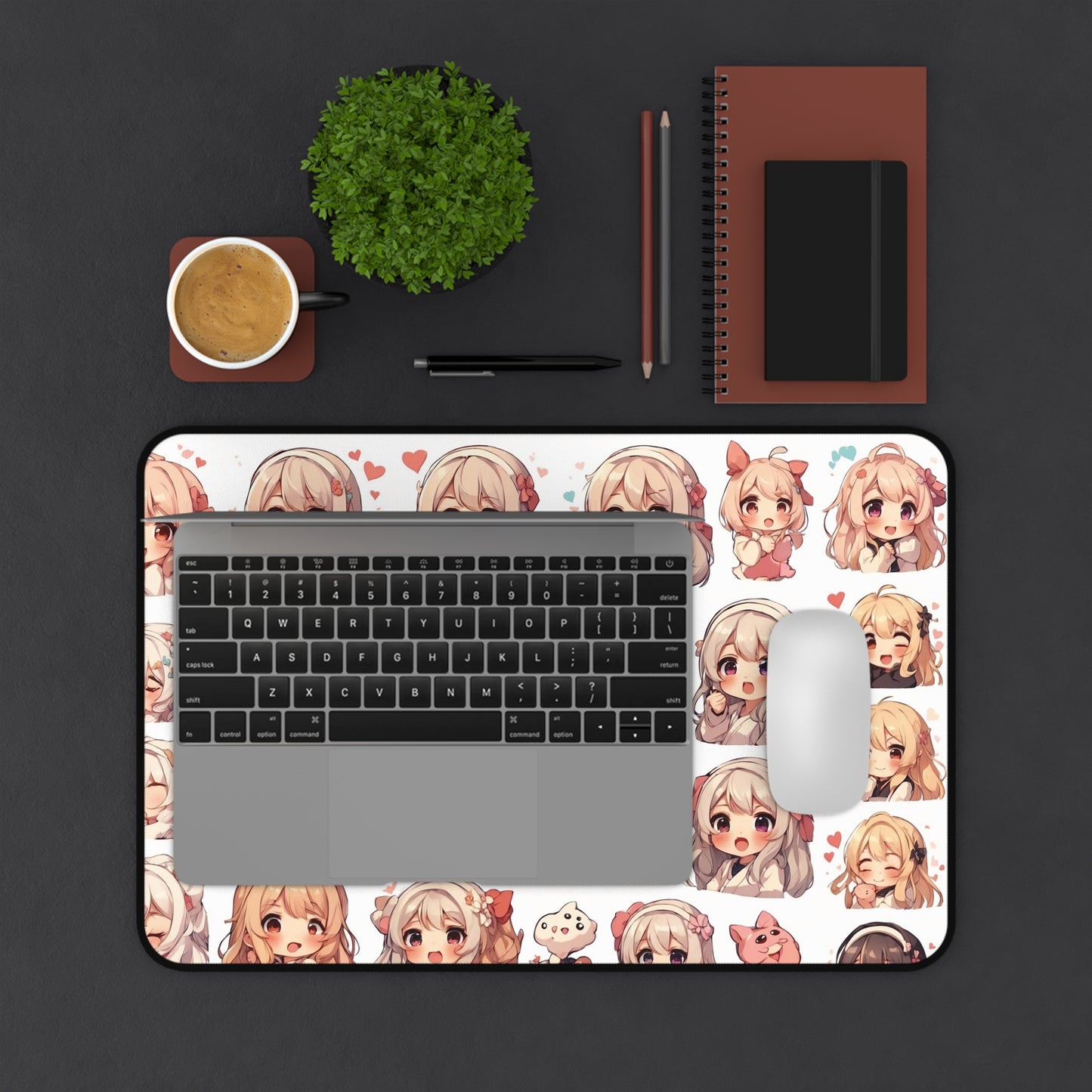 Desk Mat - Cute (Kawaii Anime Style)