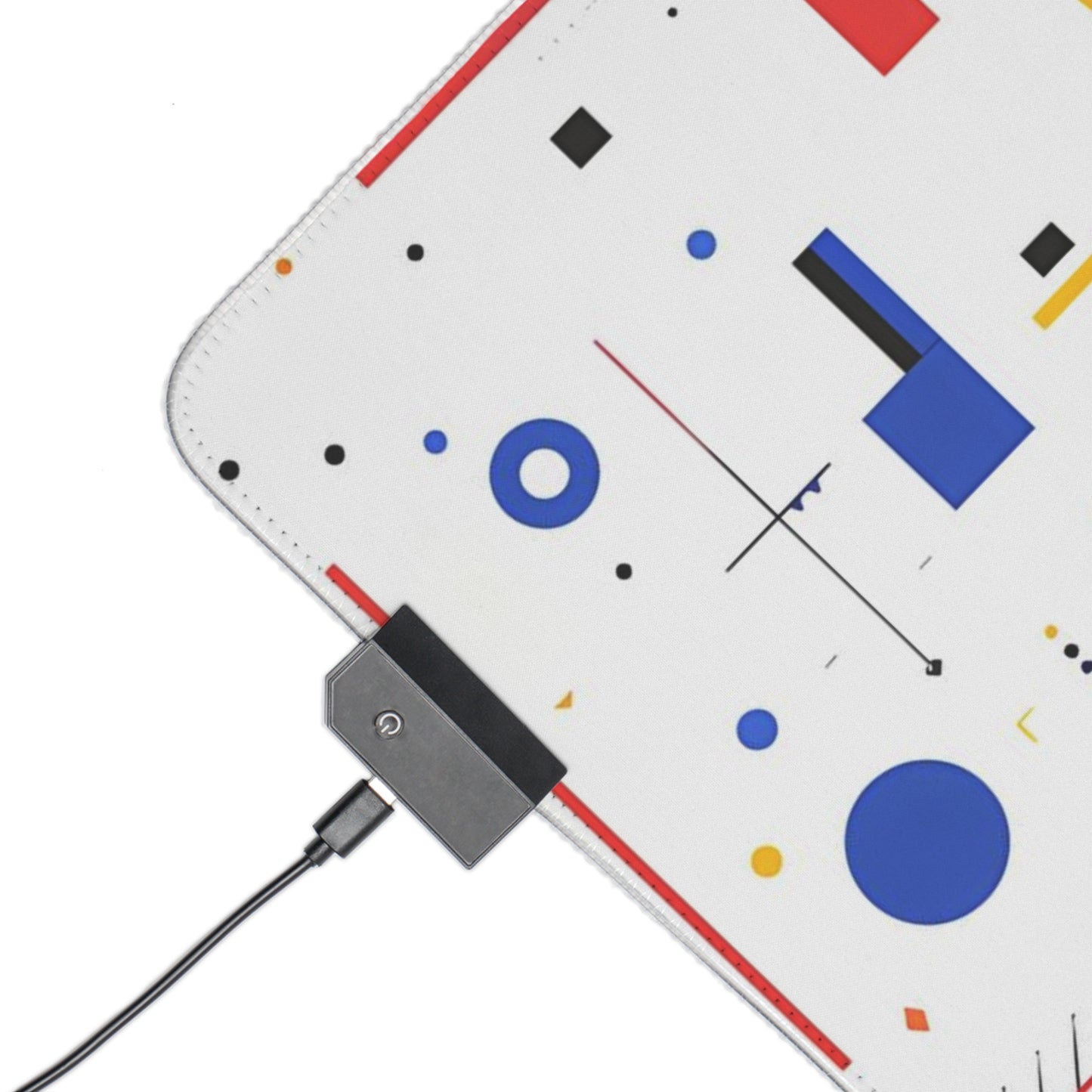 RGB Gaming/Office Mouse Pad  ( Random Abstract Pattern )