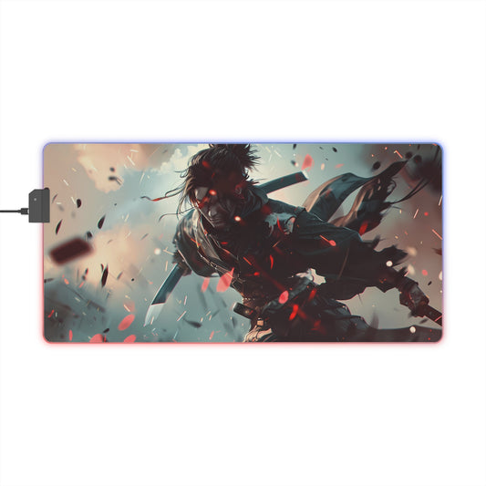 RGB Gaming Mouse Pad ( Samurai )