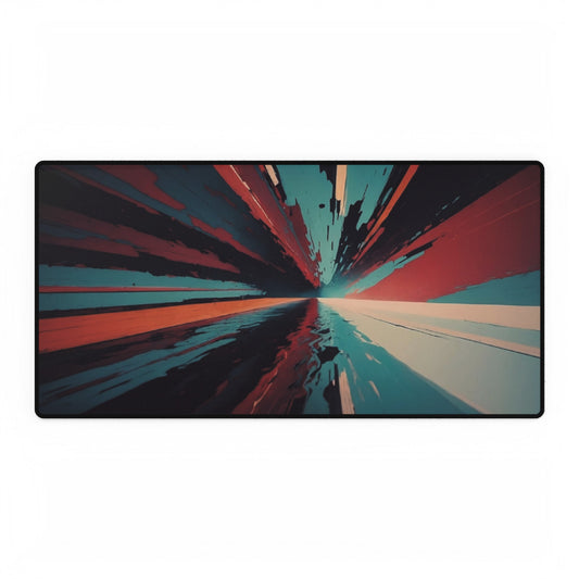 Office Desk Mat With Abstract Colors