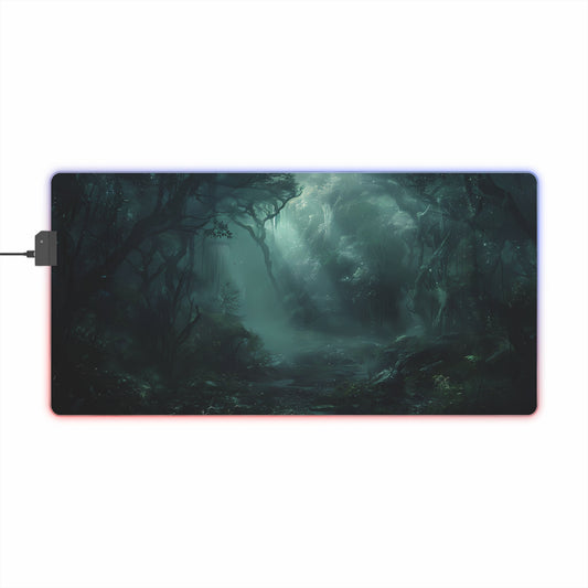 RGB Gaming Mouse Pad ( Peaceful Forest)