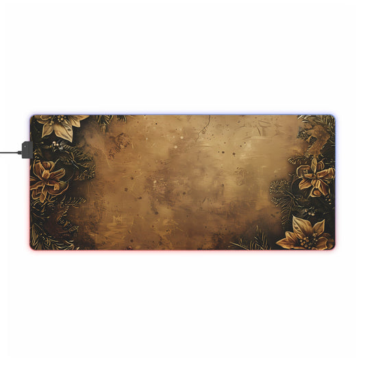 RGB Gaming/Desk Mouse Pad ( Christmas Style )